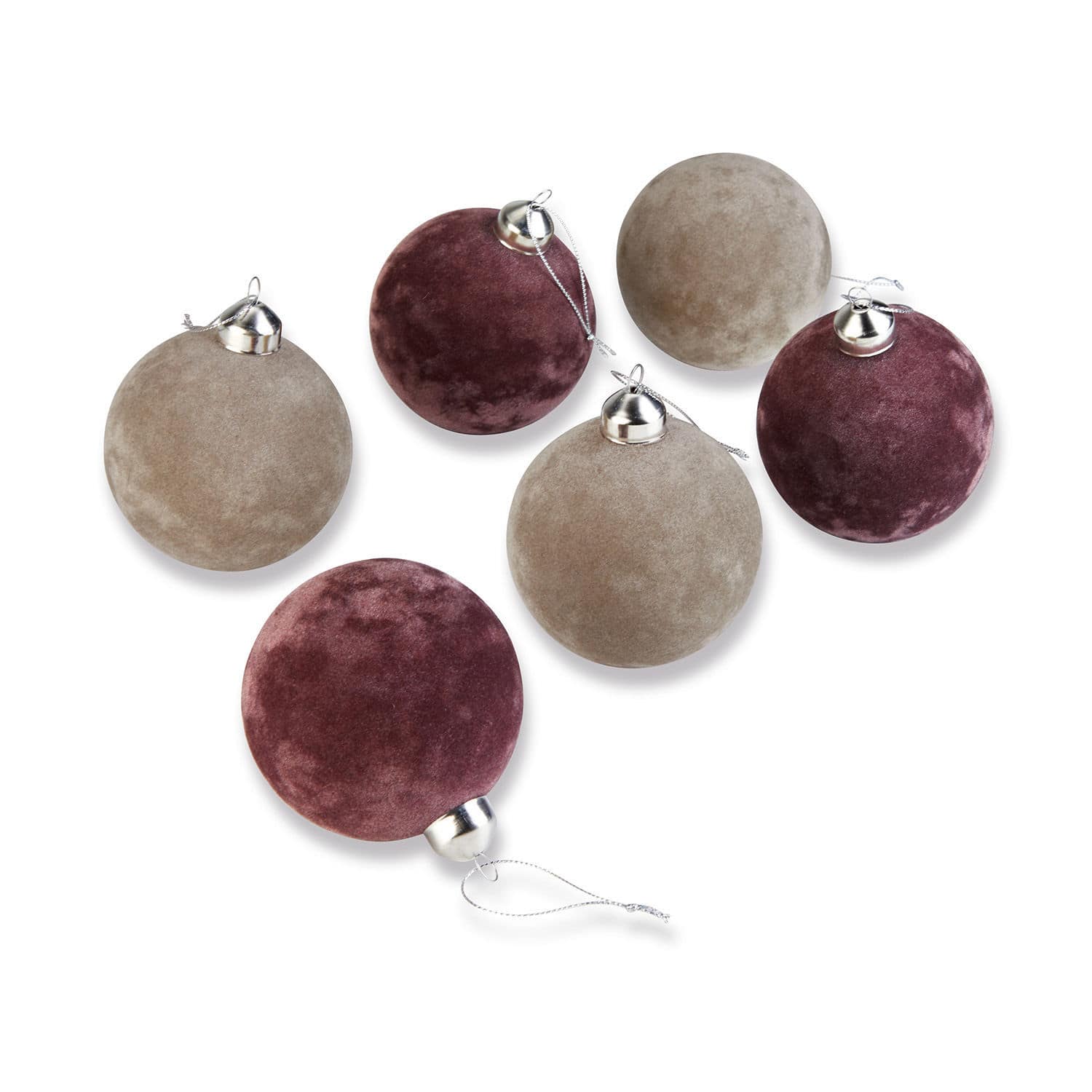 Set di 6 decorazioni natalizie Millas