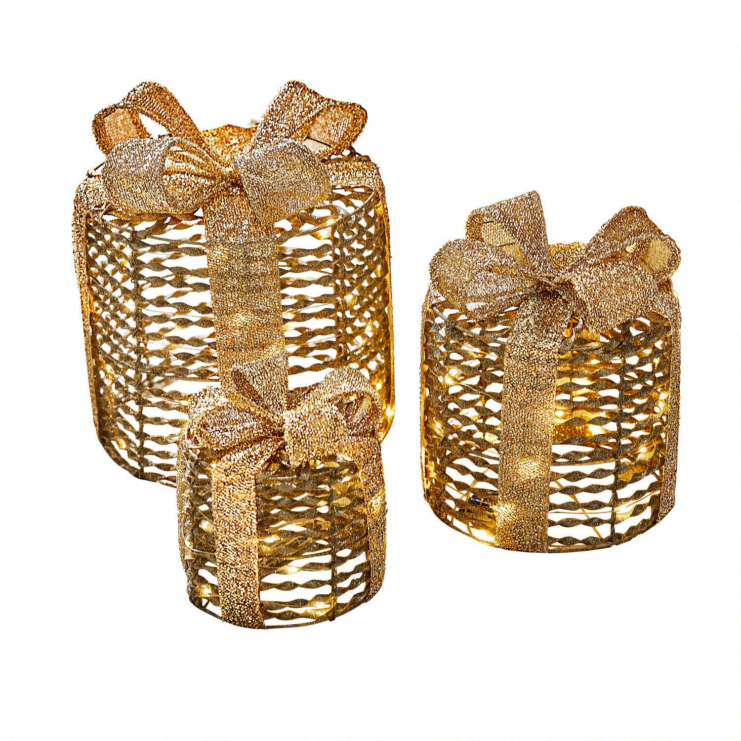 Set di 3 pacchi regalo a LED Lorivane