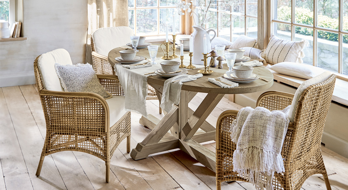 Il rattan: un materiale che fa tendenza