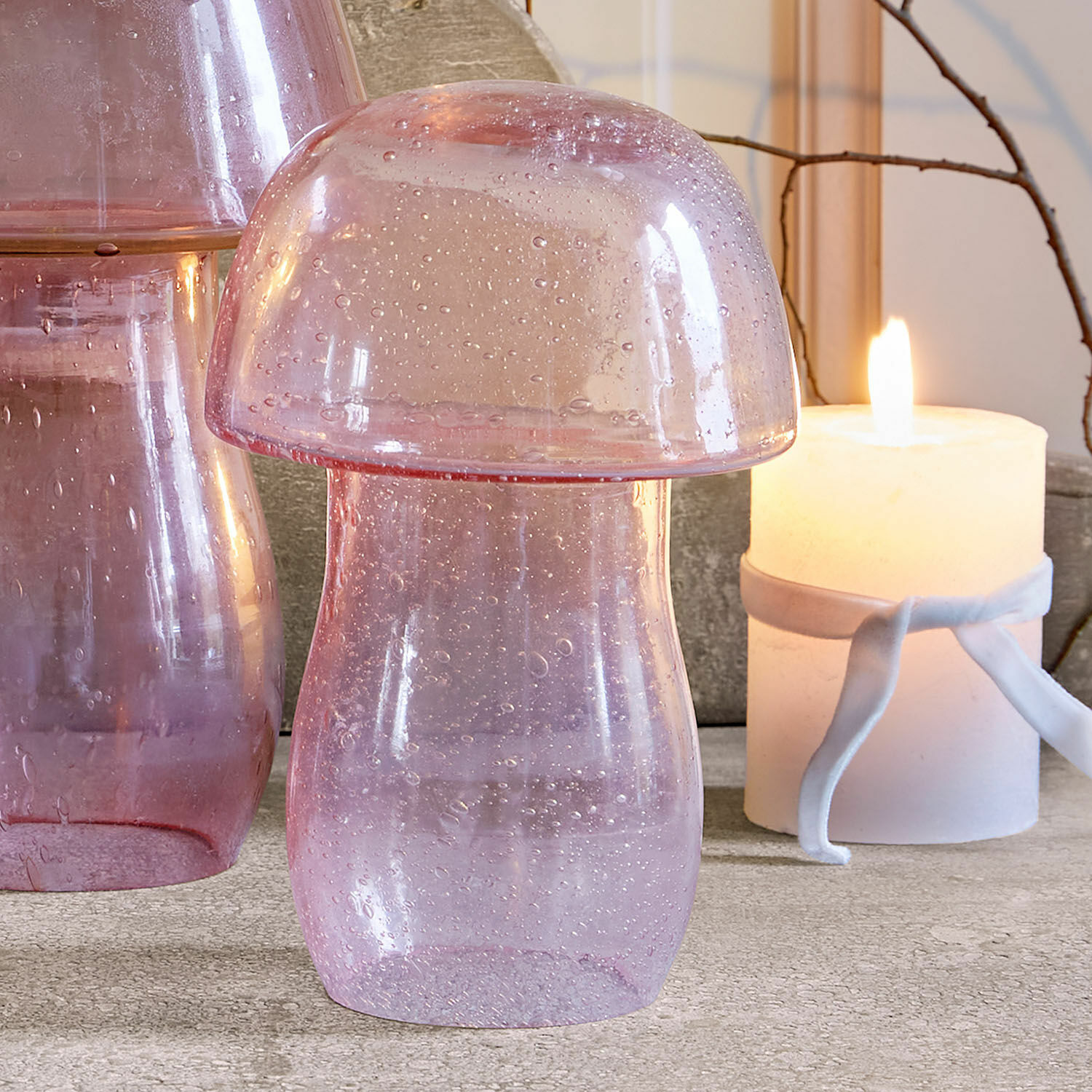 Set di 3 funghi decorativi Verlière