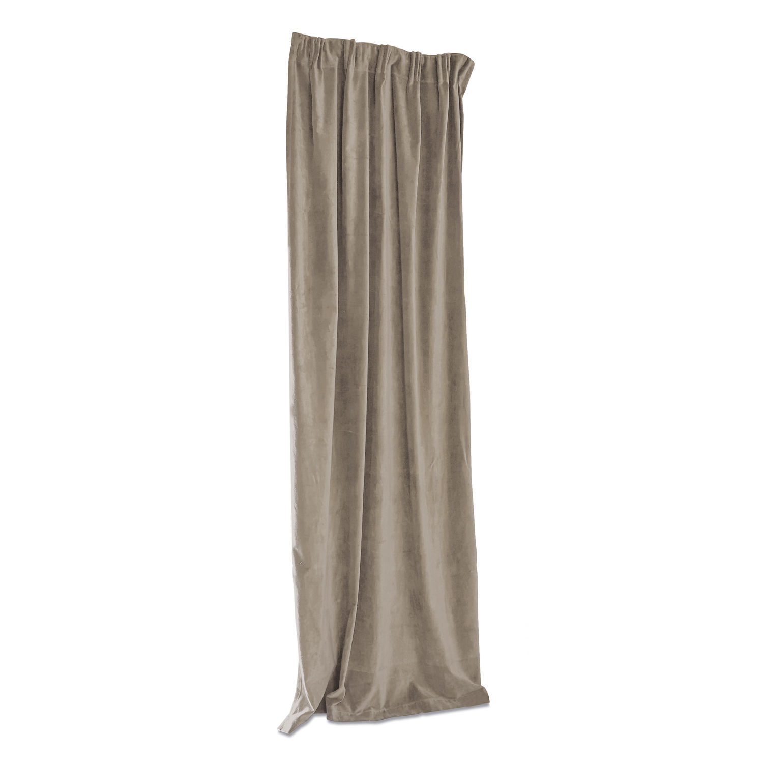 beige Tenda beige Lyannece in tessuto morbido, ideale per decorazione d'interni e oscuramento