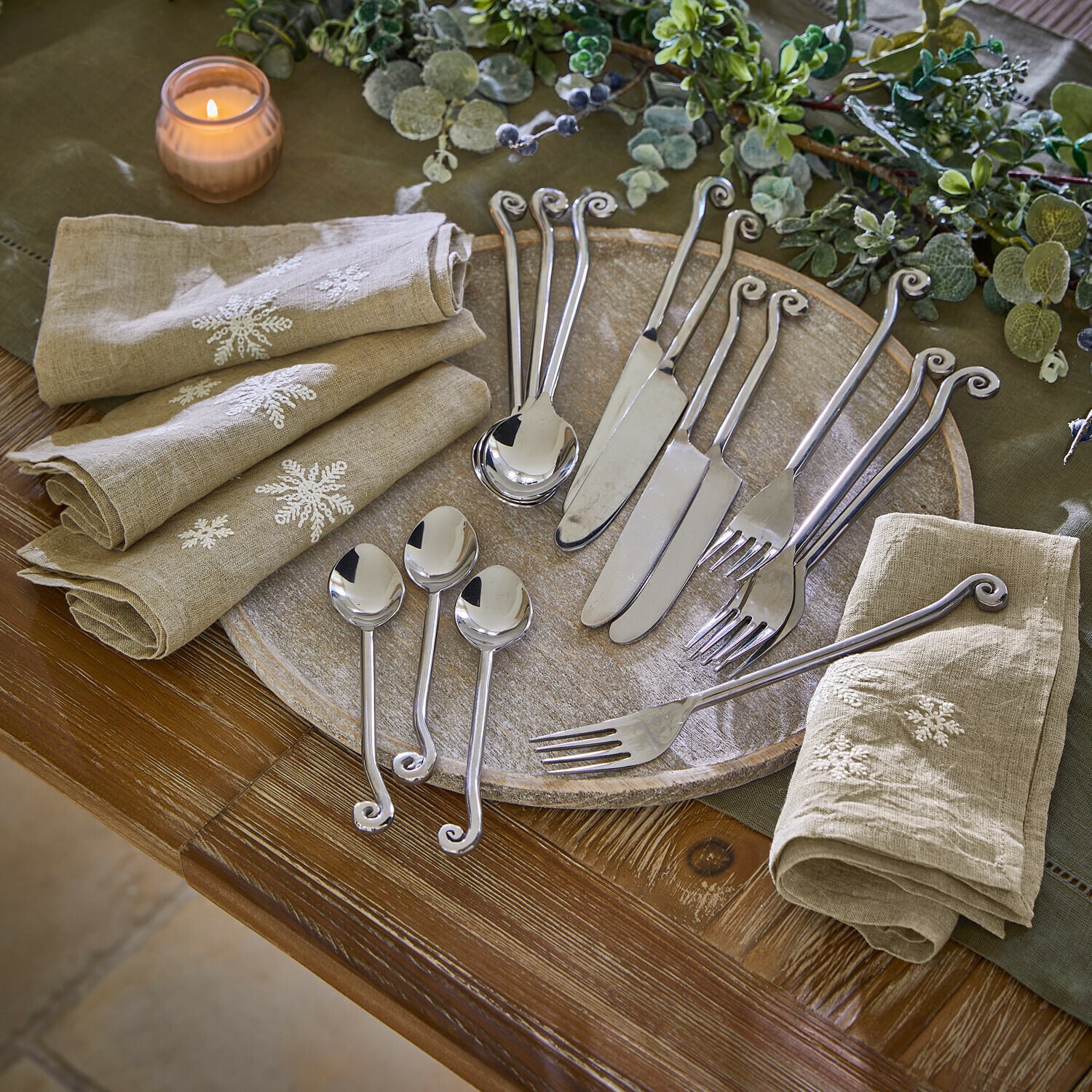 Set di 4 tovaglioli Ruspi