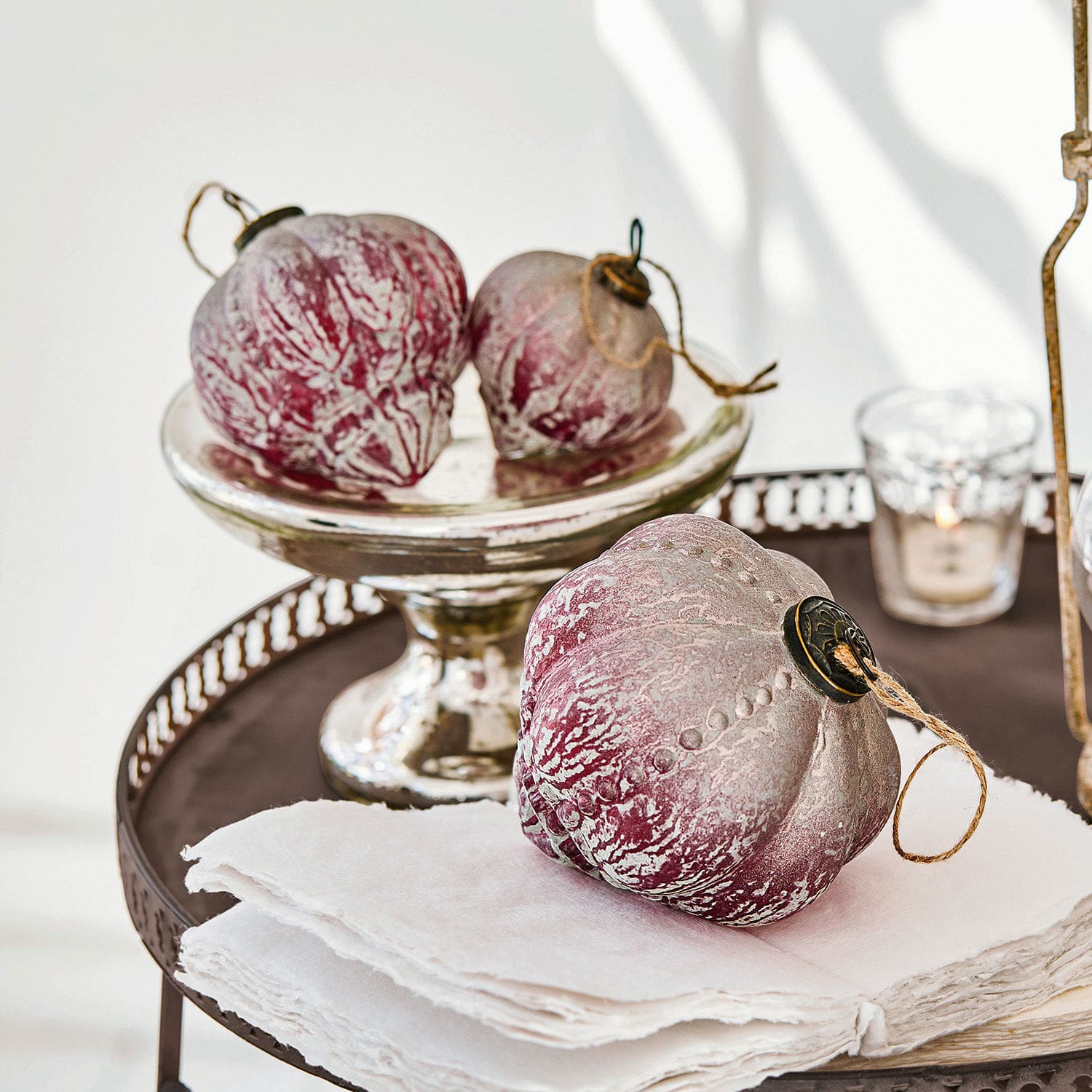 Set di 3 decorazioni natalizie Cuon