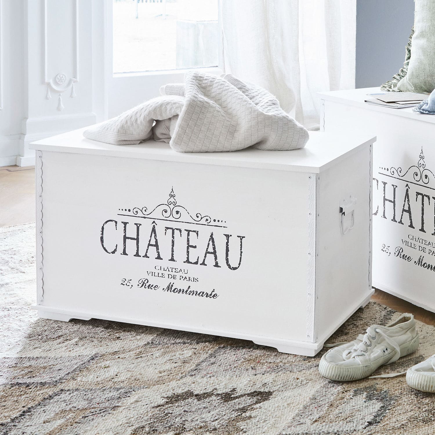 Coppia di bauli Château
