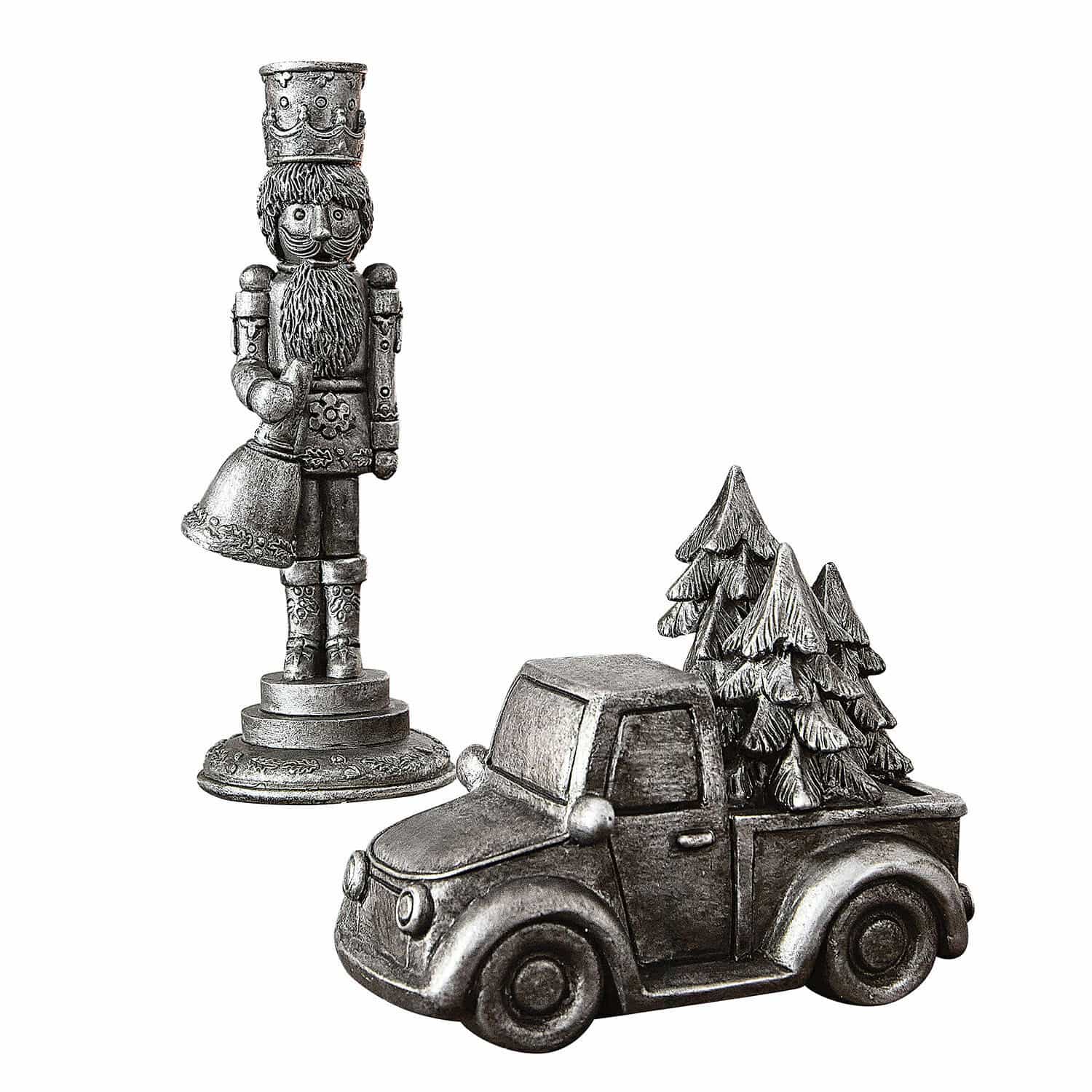 Coppia di figure decorative Mariola