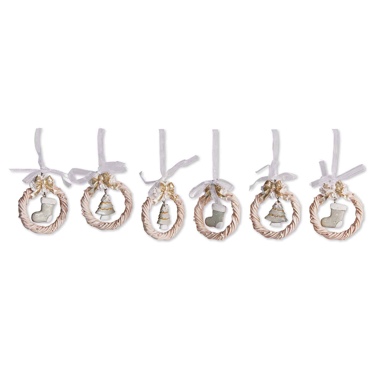 Set di 6 decorazioni da appendere Eithi