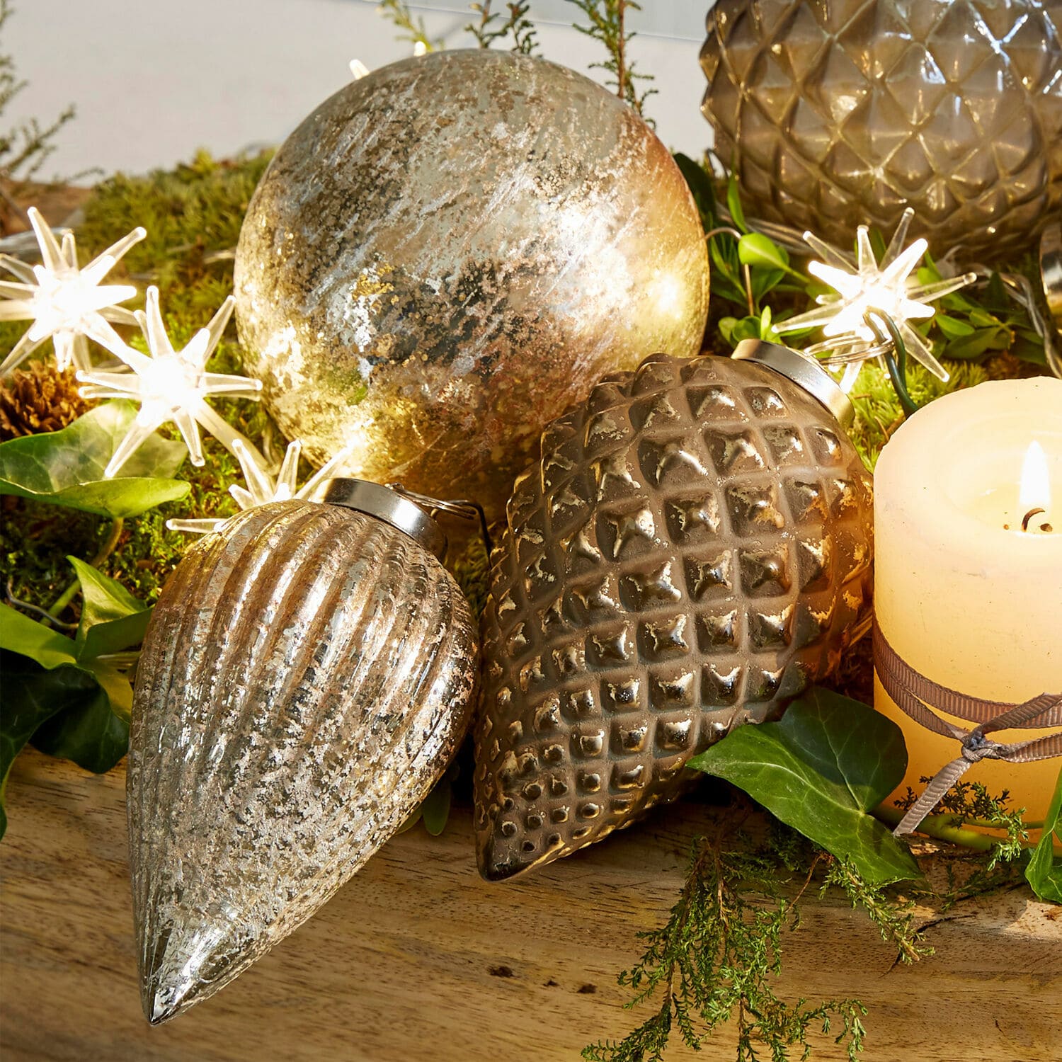 Set di 6 decorazioni natalizie Layounne