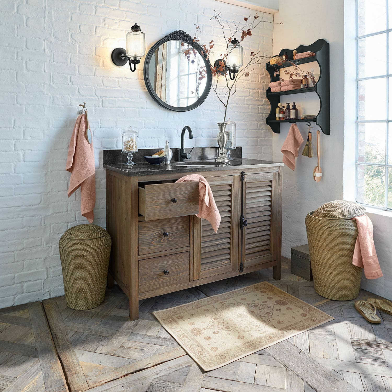 Mobile con lavabo Ferocelle