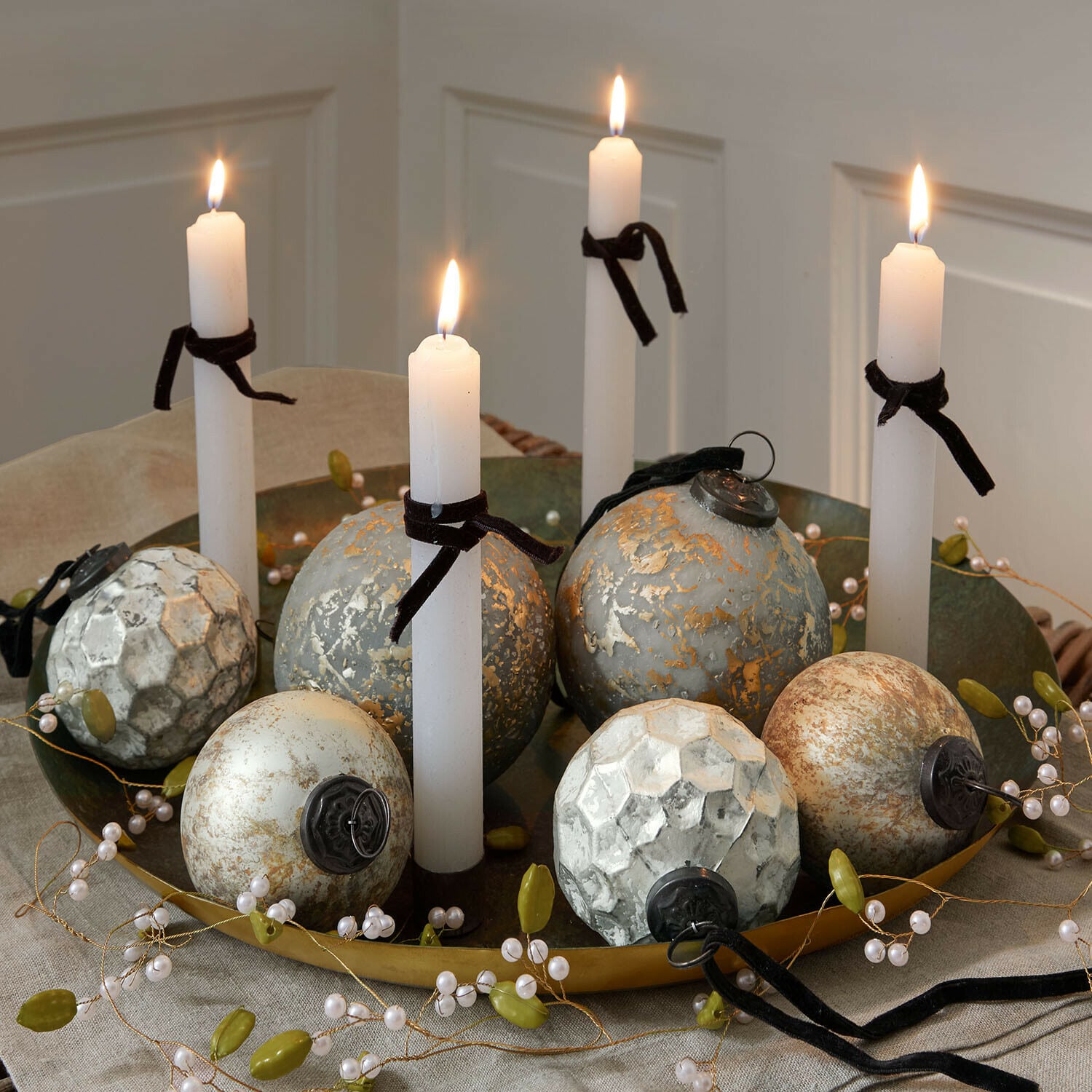 Set di 6 decorazioni natalizie Bellezia