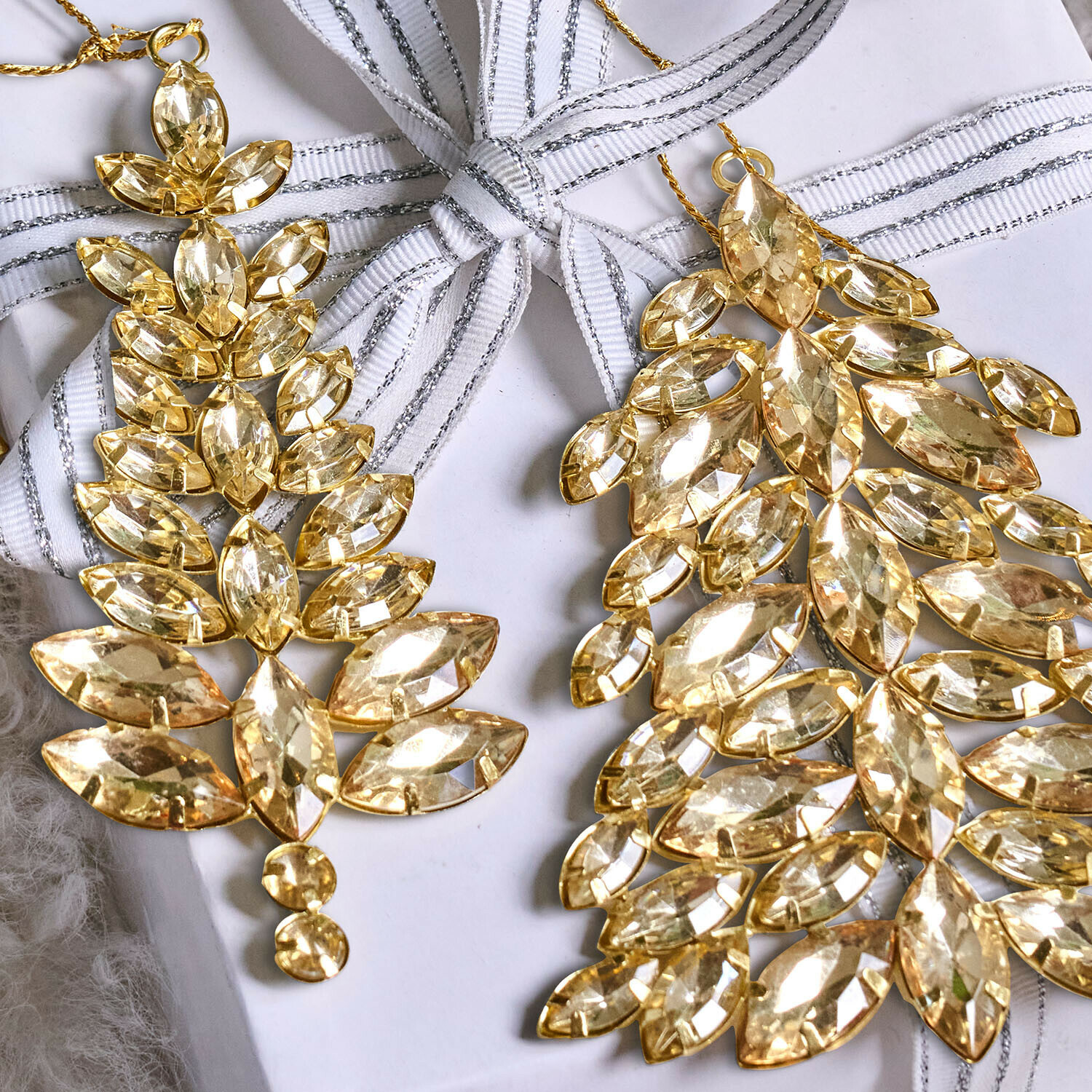 Set di 4 decorazioni natalizie Zaniva