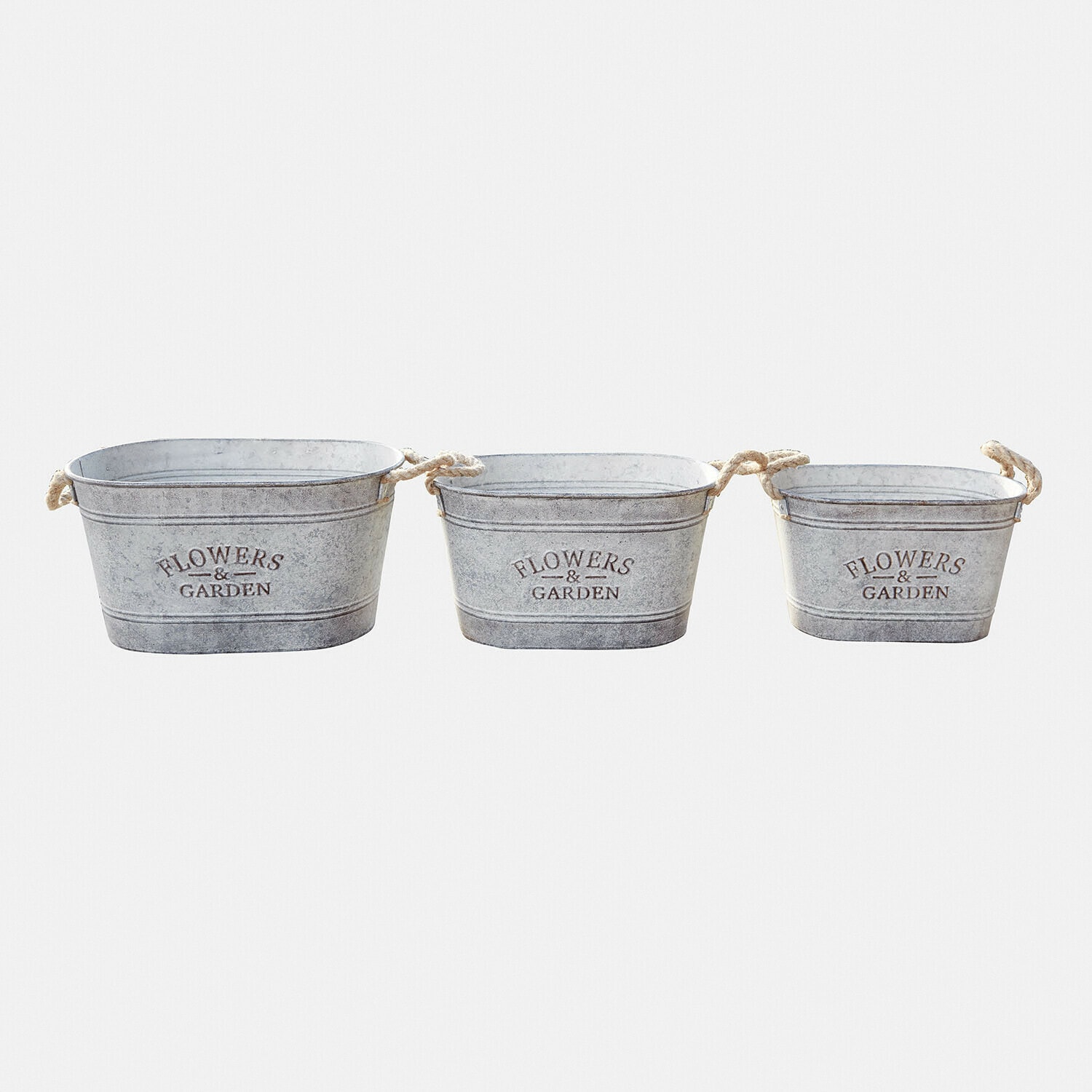 Set di 3 portavasi Merrin