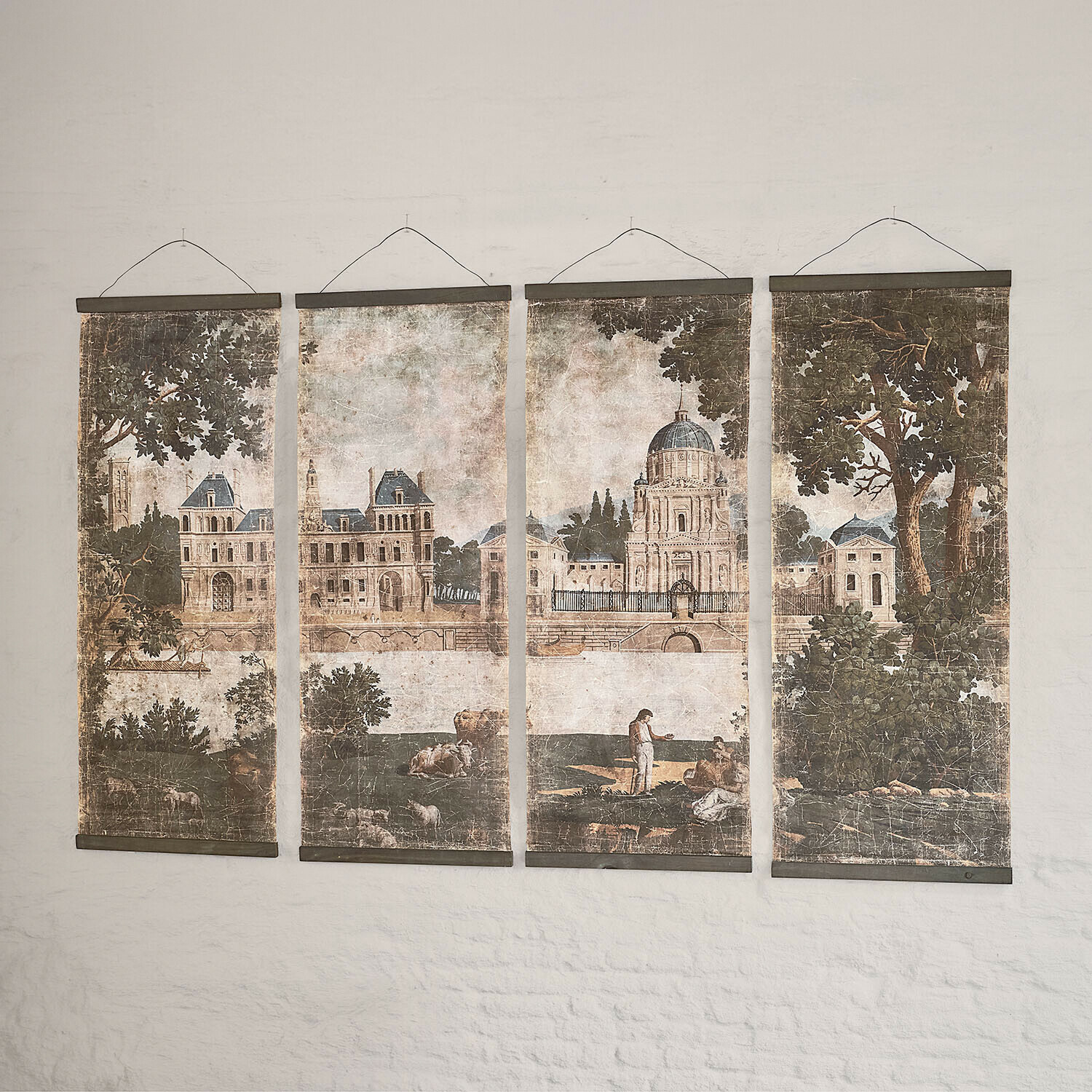 Set di 4 stampe decorative Giottoini