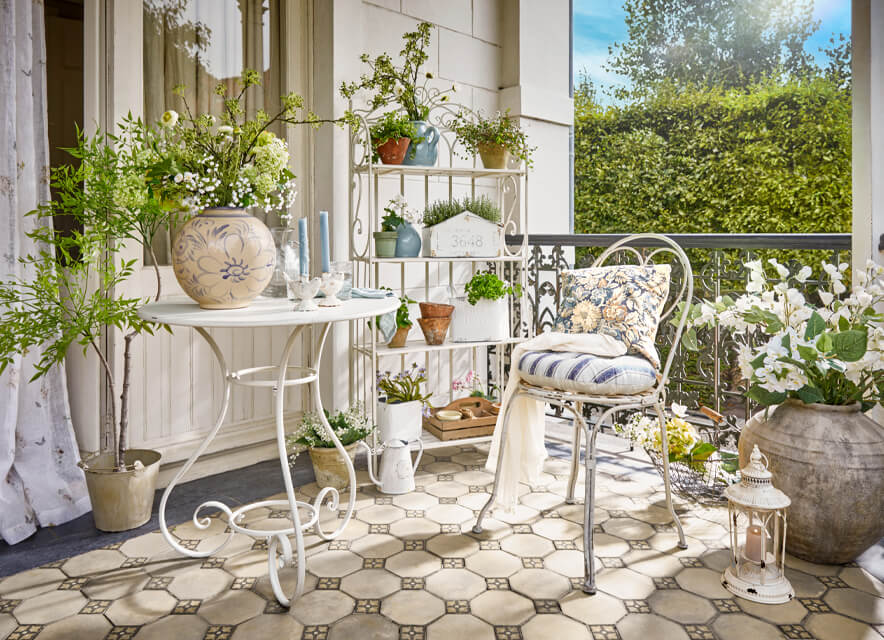 Un balcone da sogno