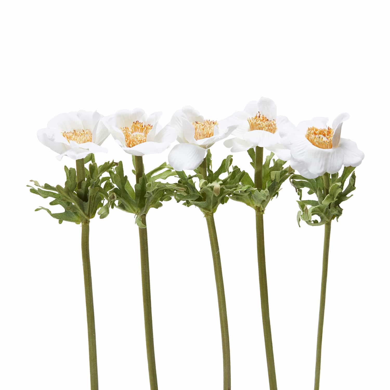 Set di 5 rose di Natale decorative Grain