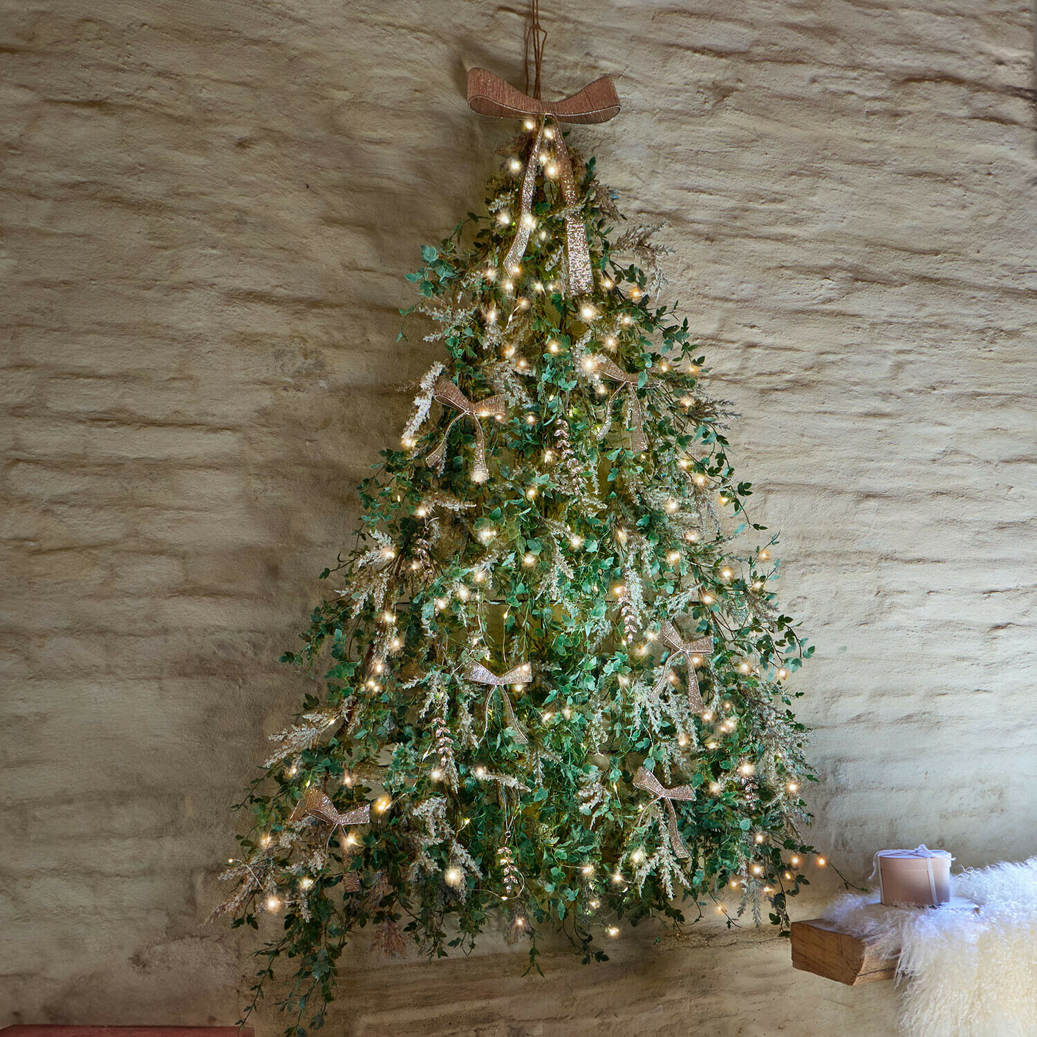 Albero di Natale da parete a LED Florévie Albero di Natale da parete a LED Florévie
