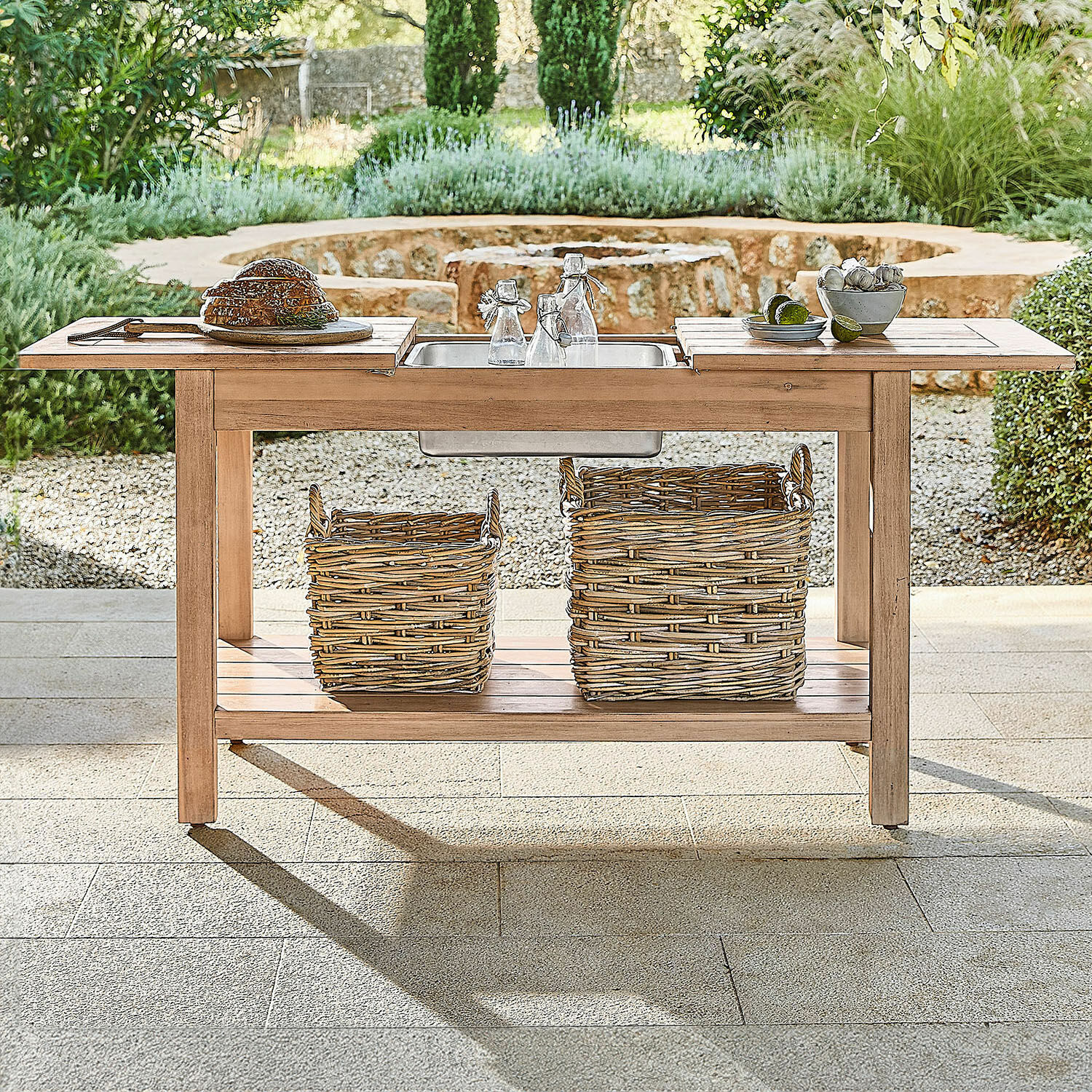 Tavolo per giardinaggio FSC®-100% Venzone