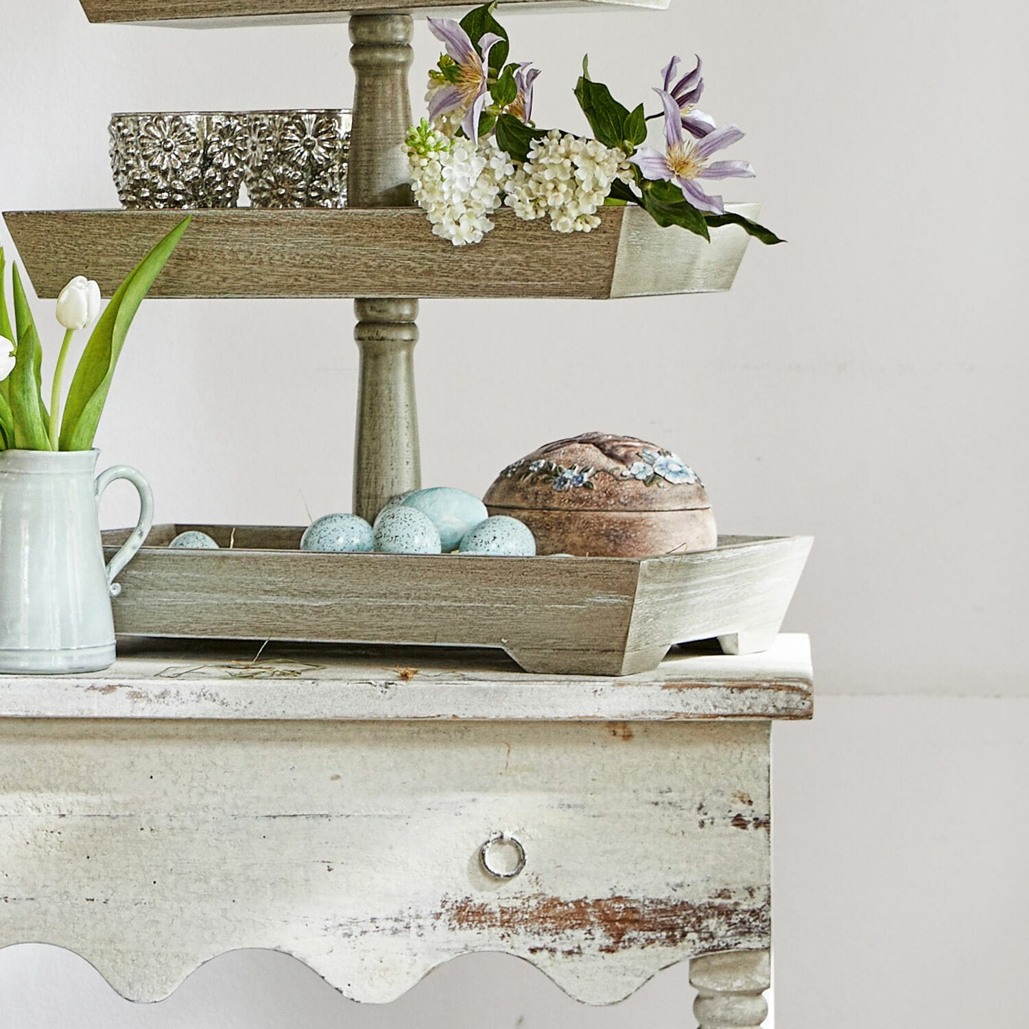 Coppia di uova decorative Sopot
