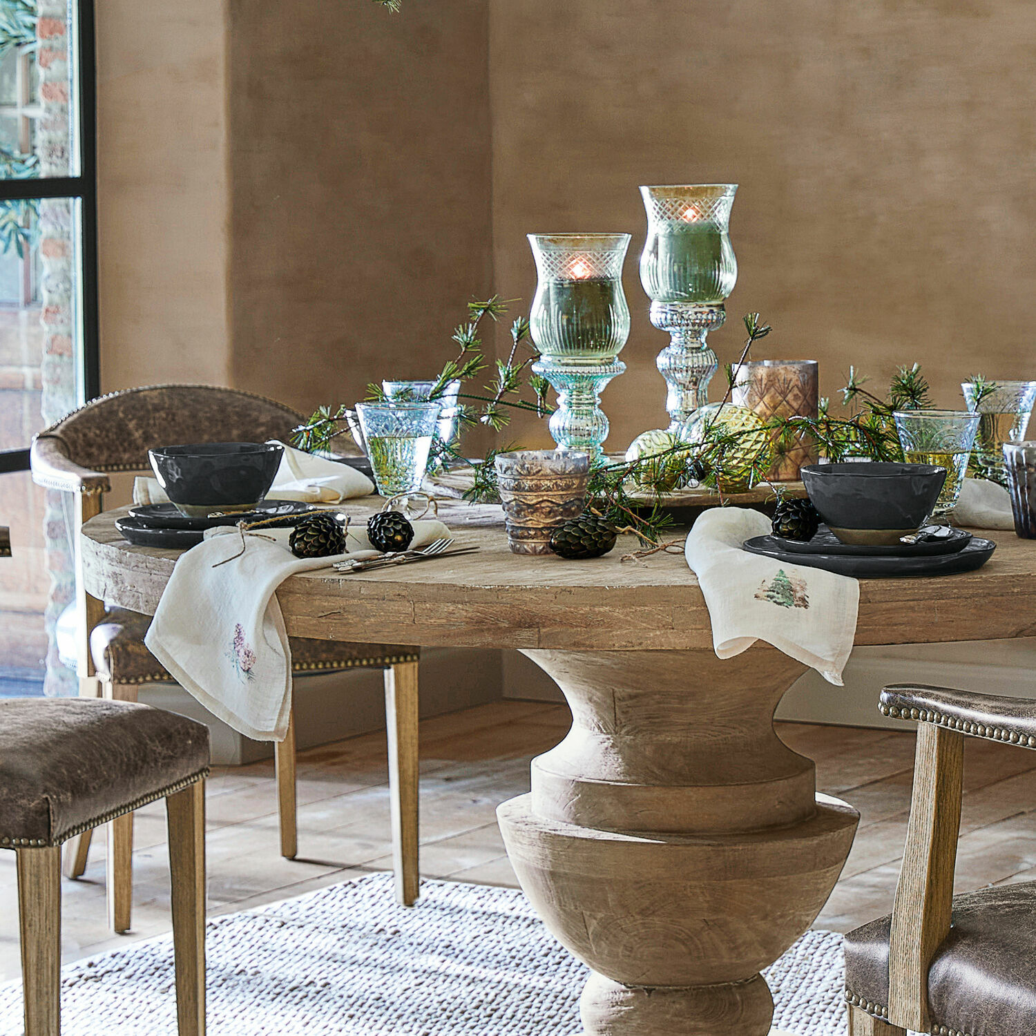 Set di 4 decorazioni da appendere Lonrai