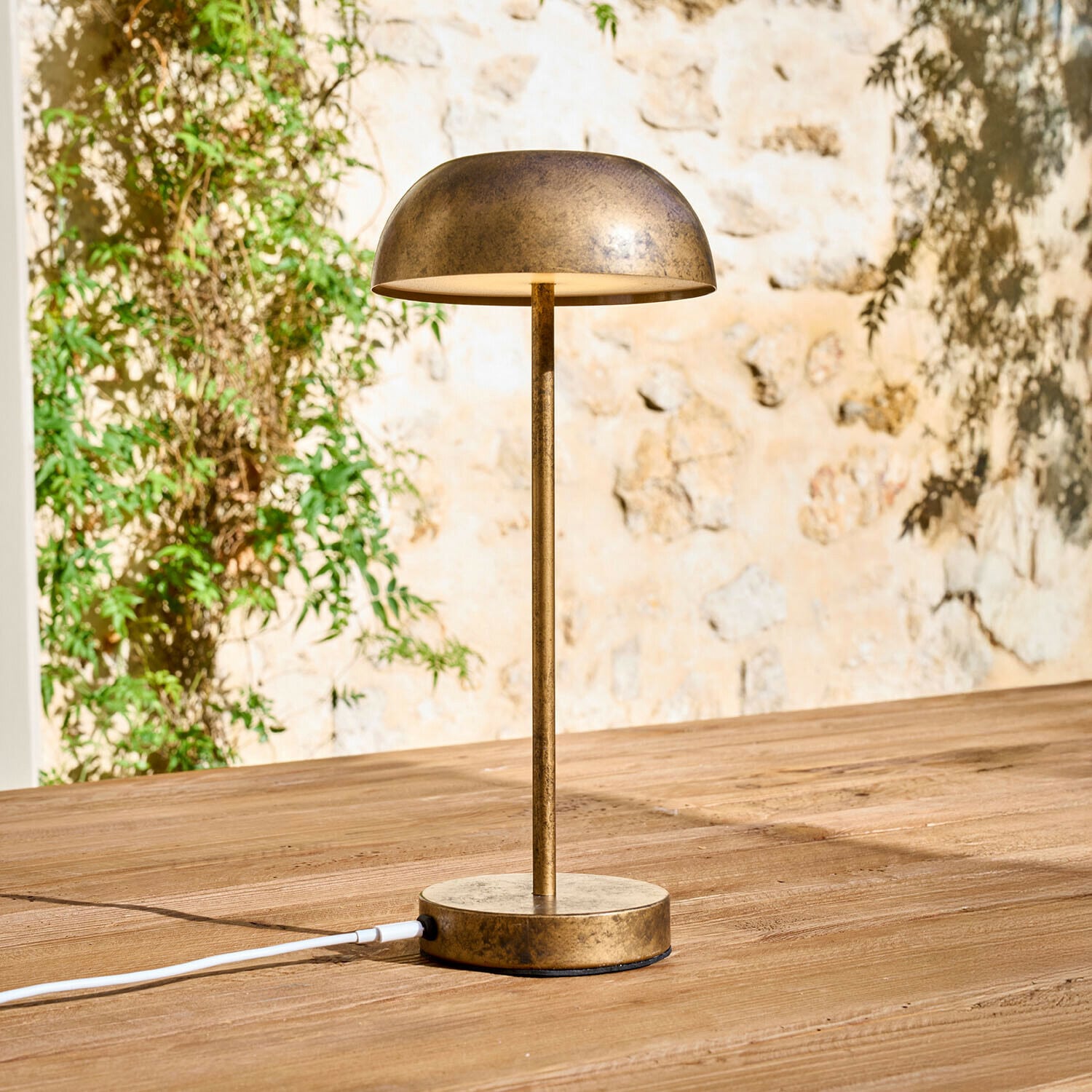 Lampada da tavolo ricaricabile Lumirah