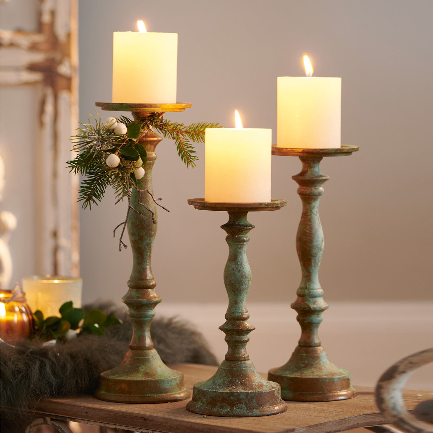 Set di 3 candelieri Floirac