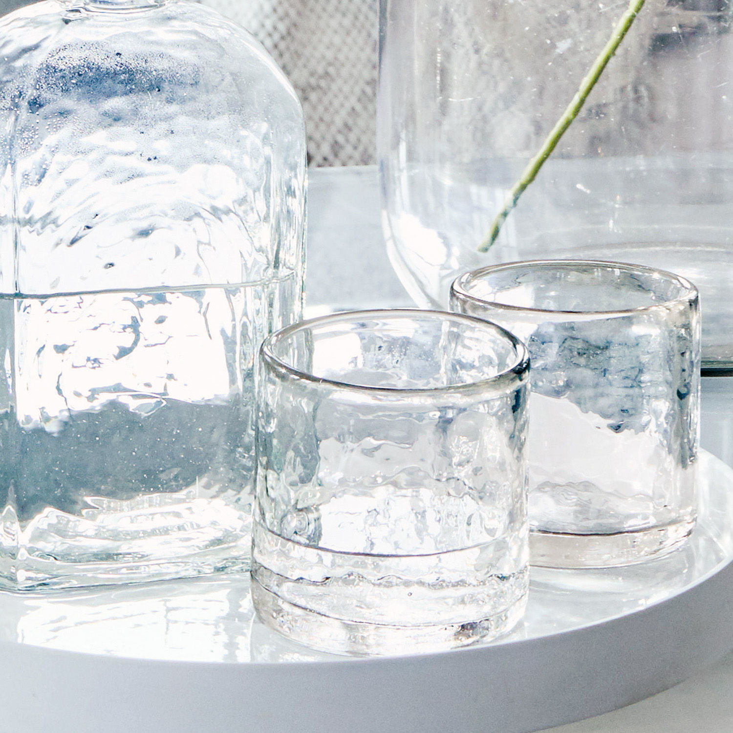 Set di 1 caraffa e 2 bicchieri Merloar