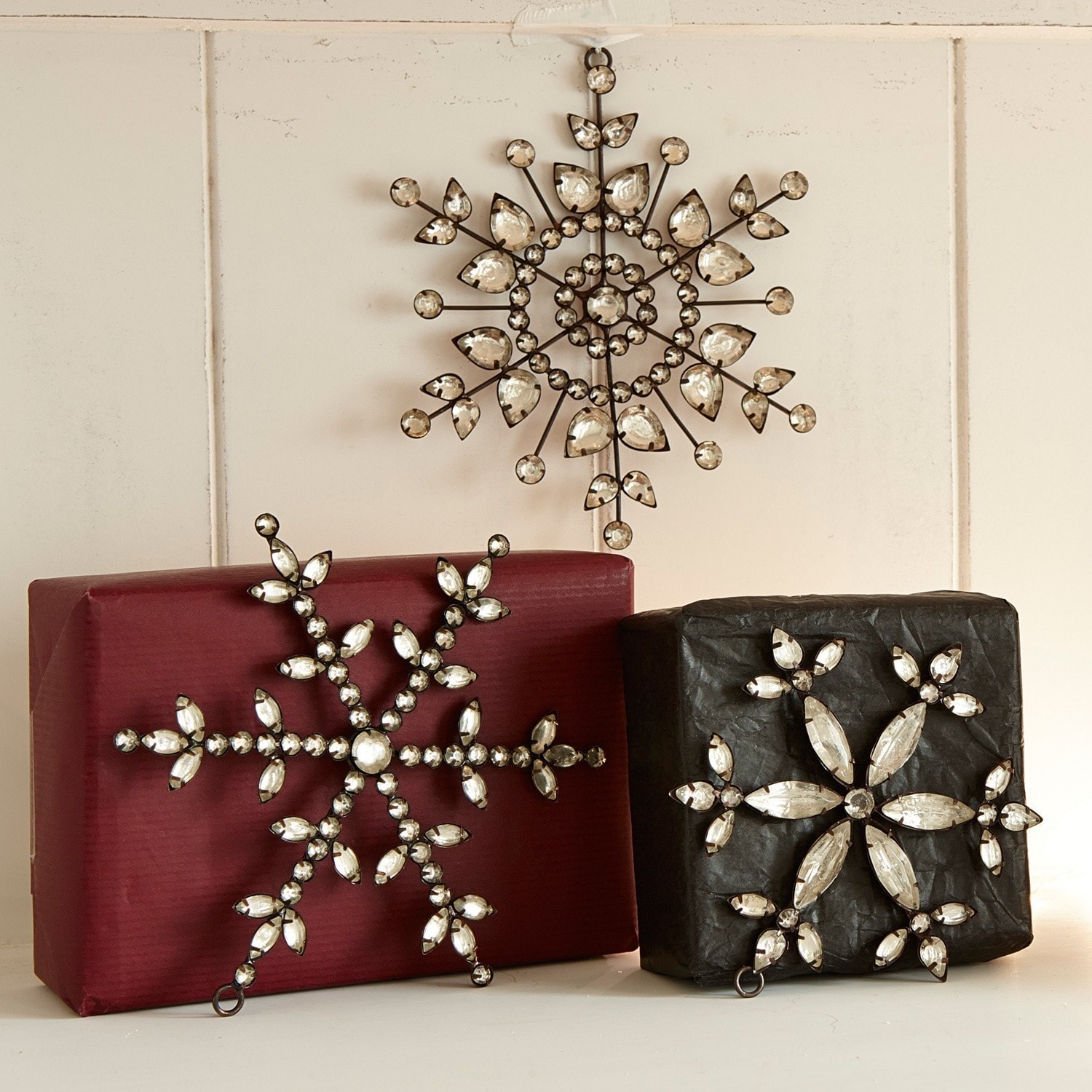 Set di 3 decorazioni natalizie Holy Stars