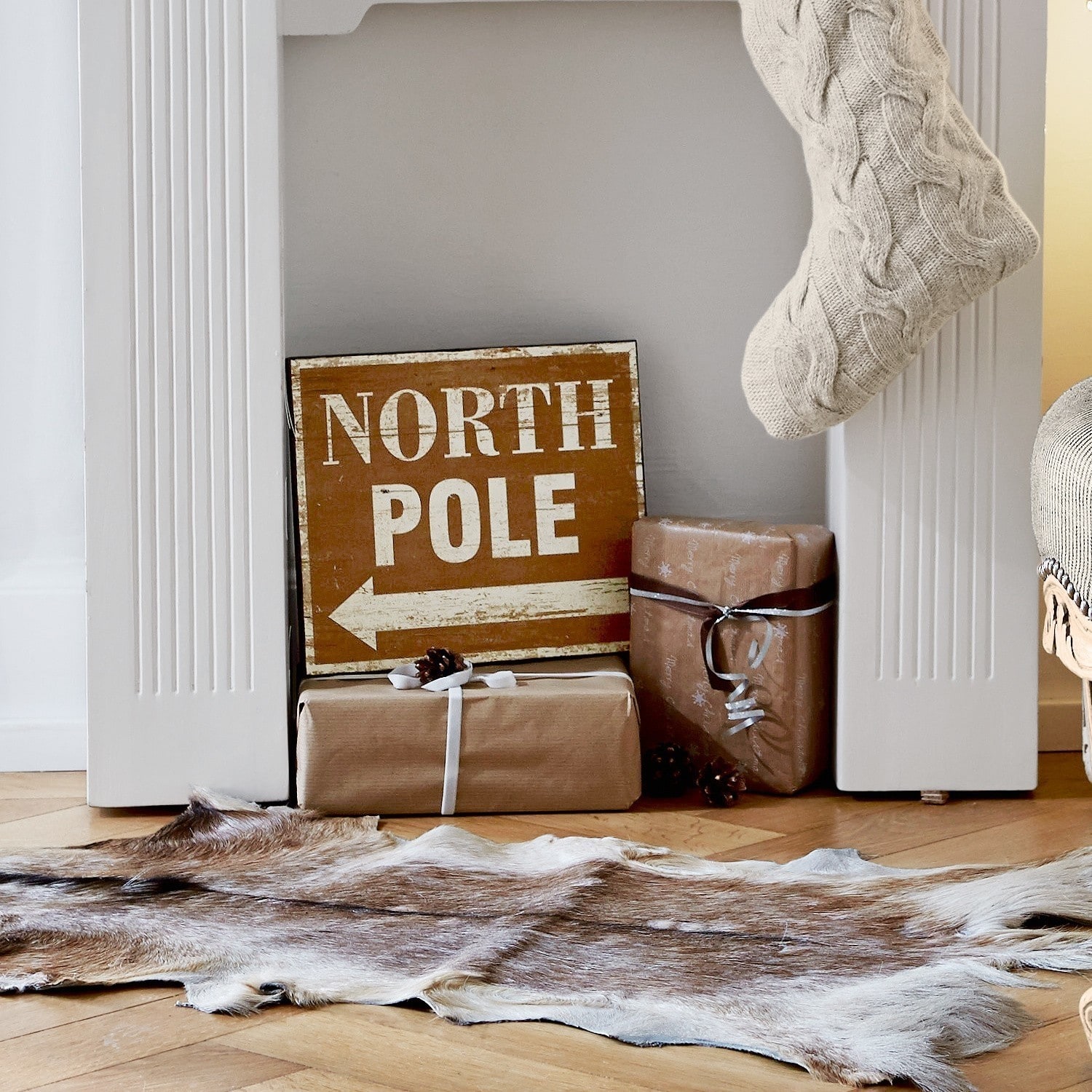 Targa decorativa North Pole