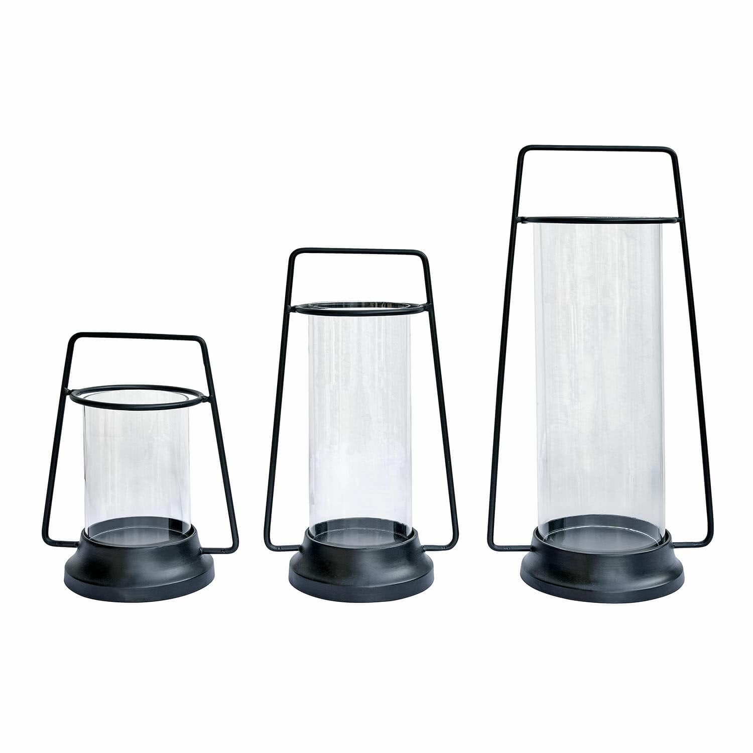 Set di 3 lanterne Mirandel