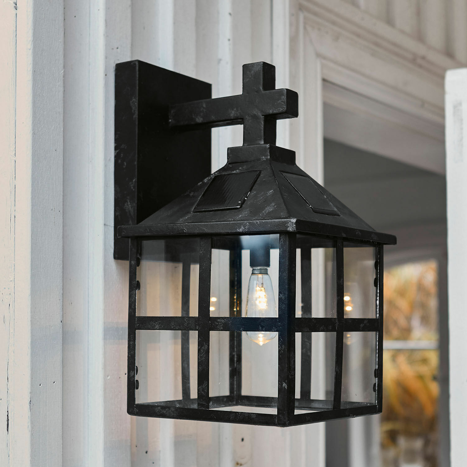 Lampada solare da parete Pervolia