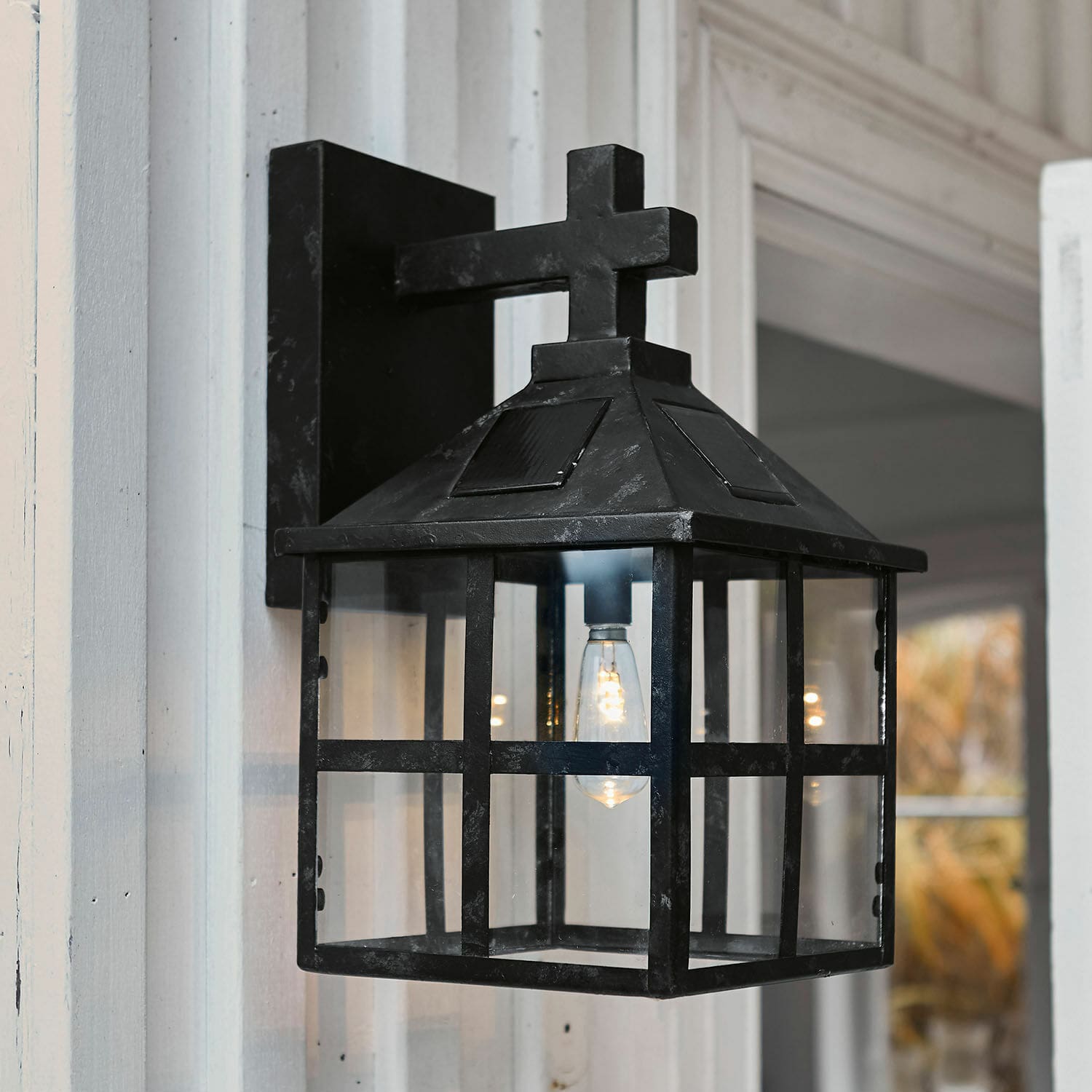 Lampada solare da parete Pervolia