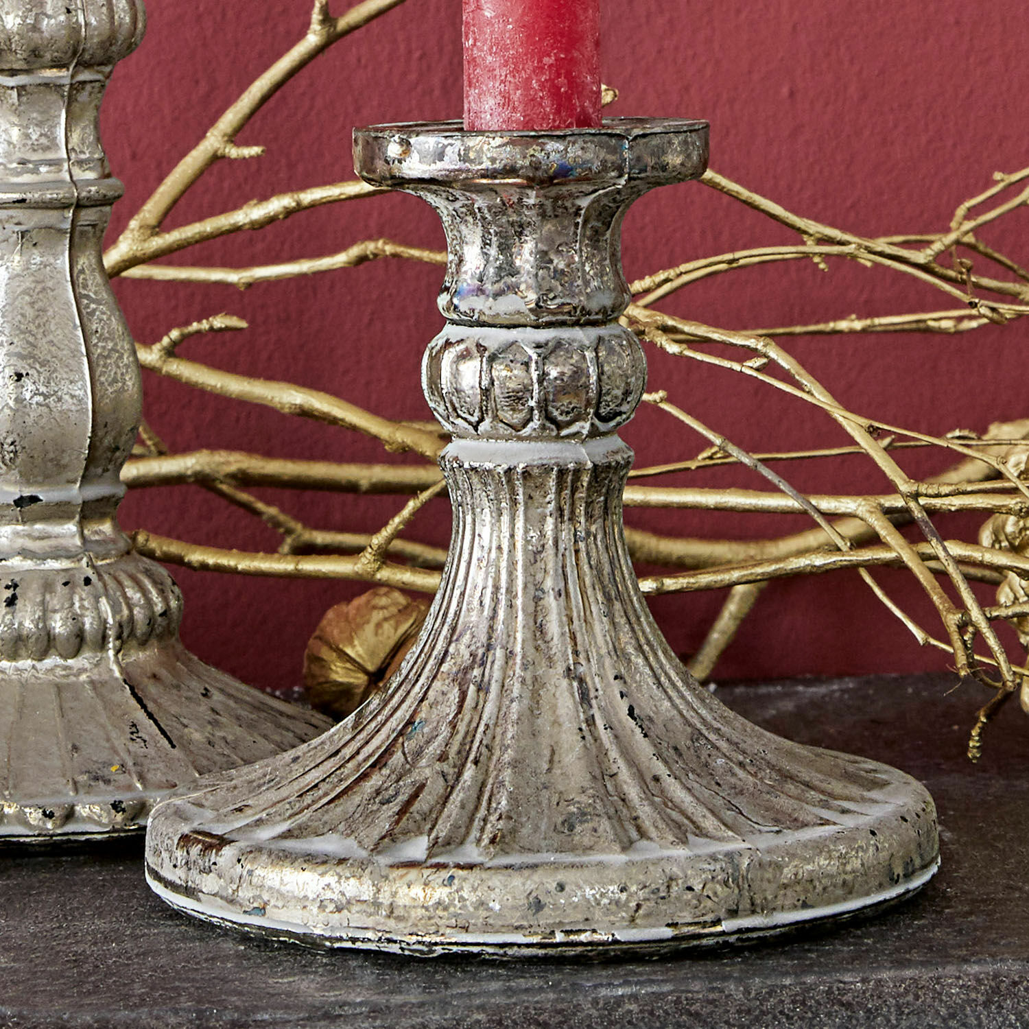 Set di 3 candelieri Bretagne