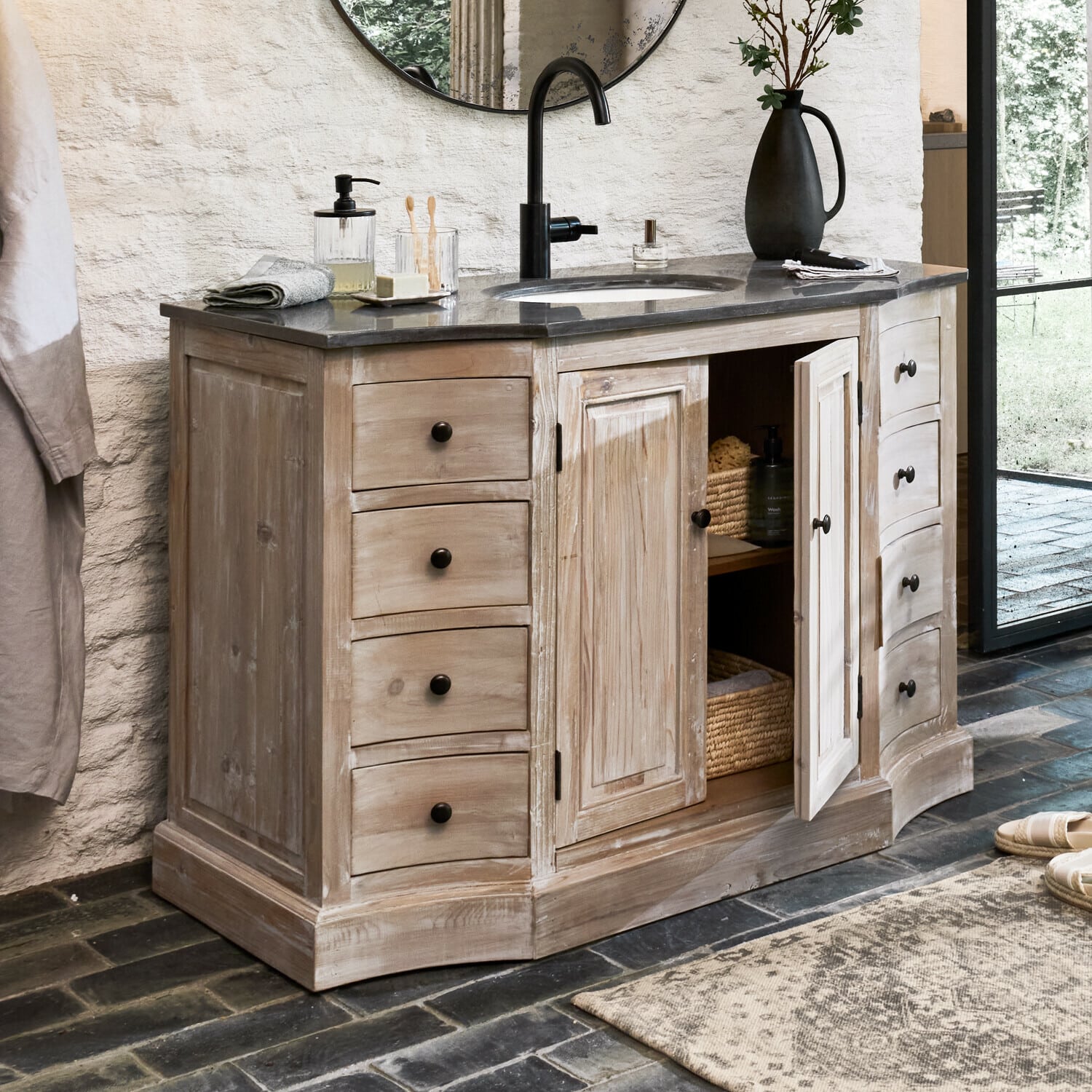 Mobile con lavabo Manaurie