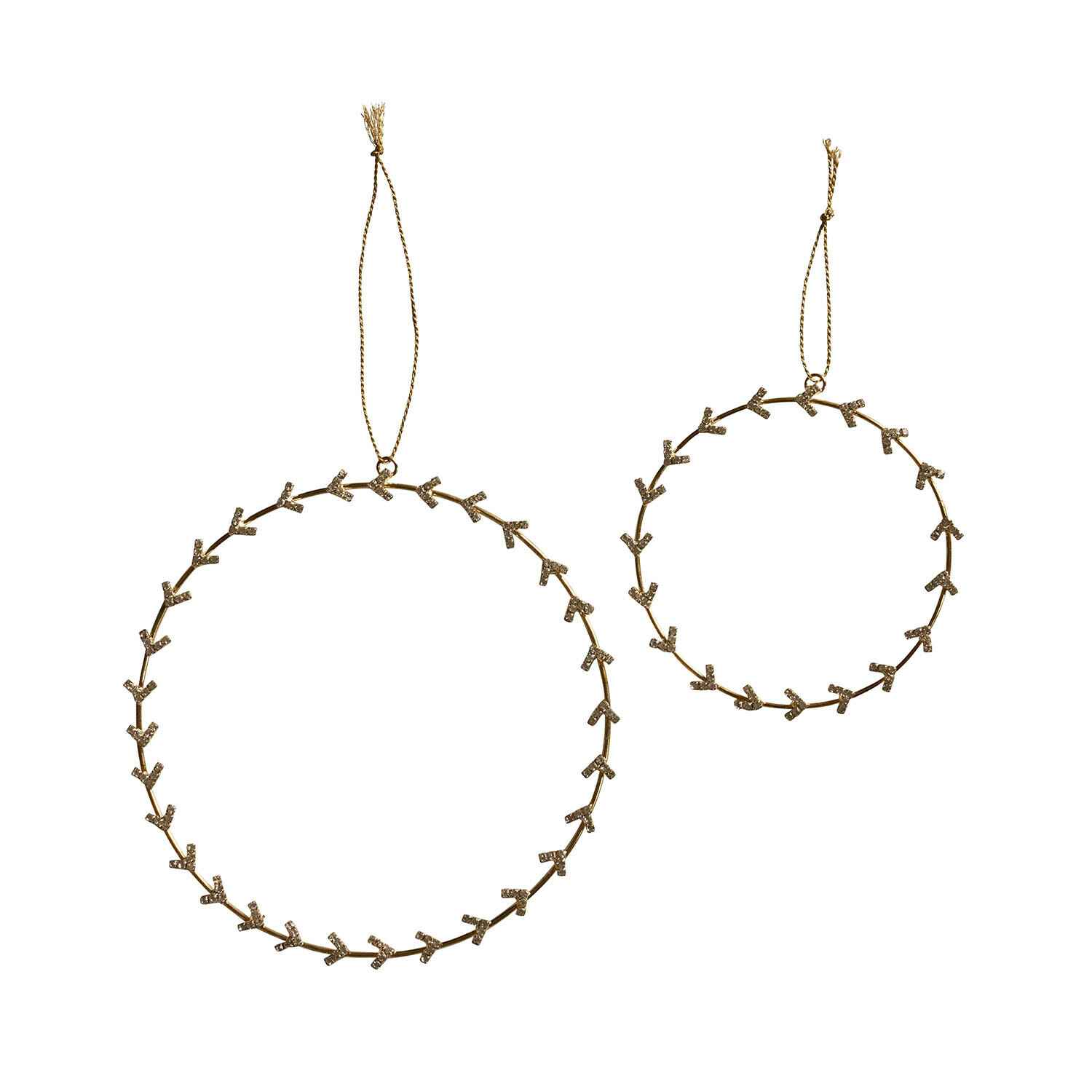 Set di 2 decorazioni natalizie Maravita