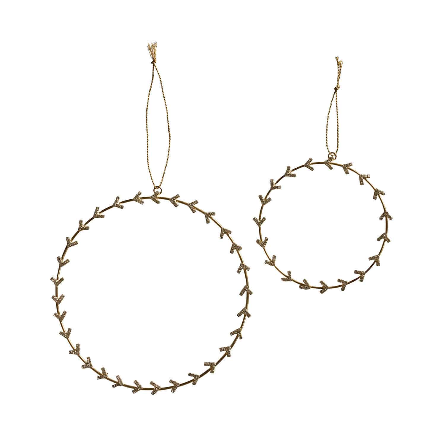 Set di 2 decorazioni natalizie Maravita