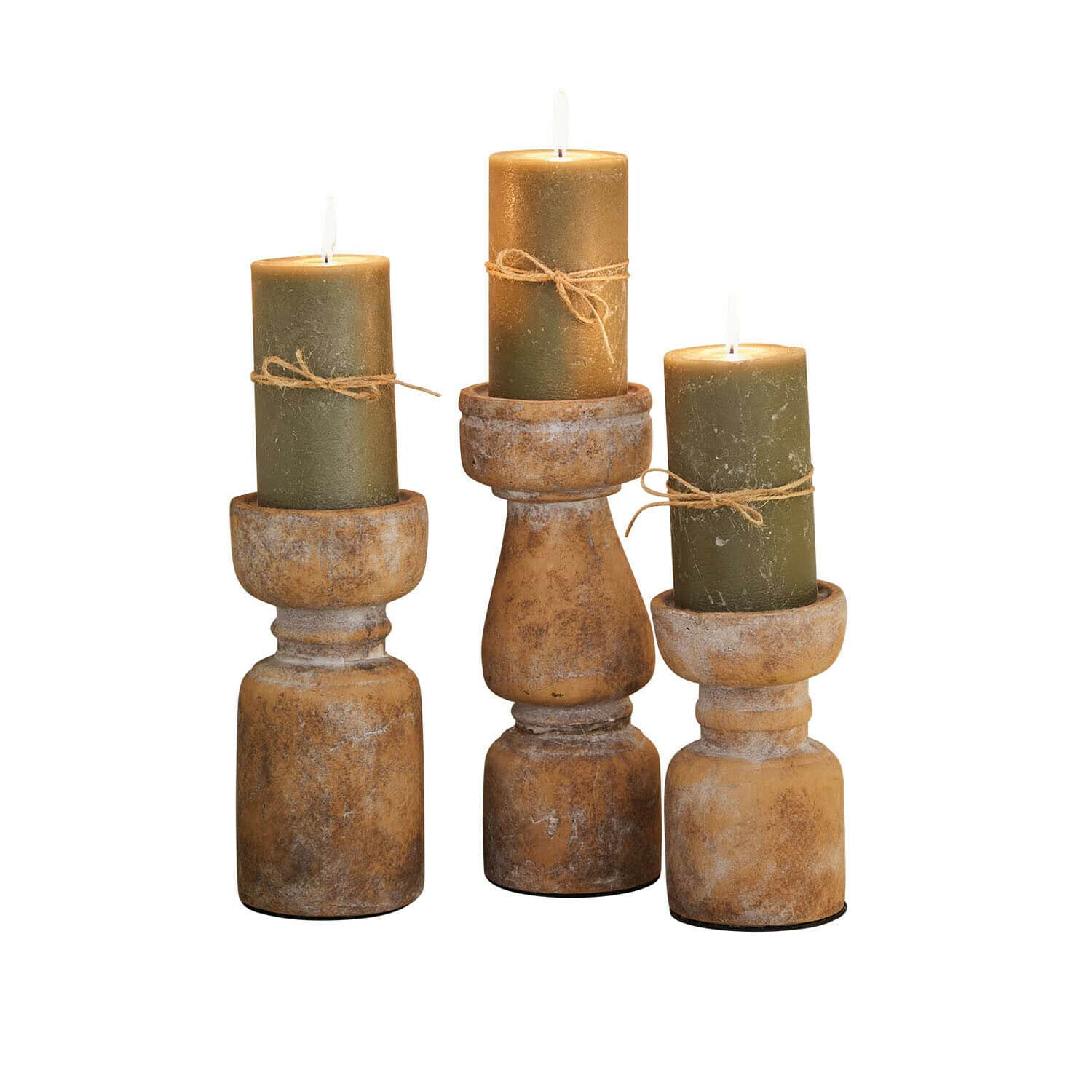 Set di 3 candelieri Talona
