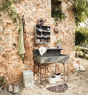 Tocco romantico per il giardino
