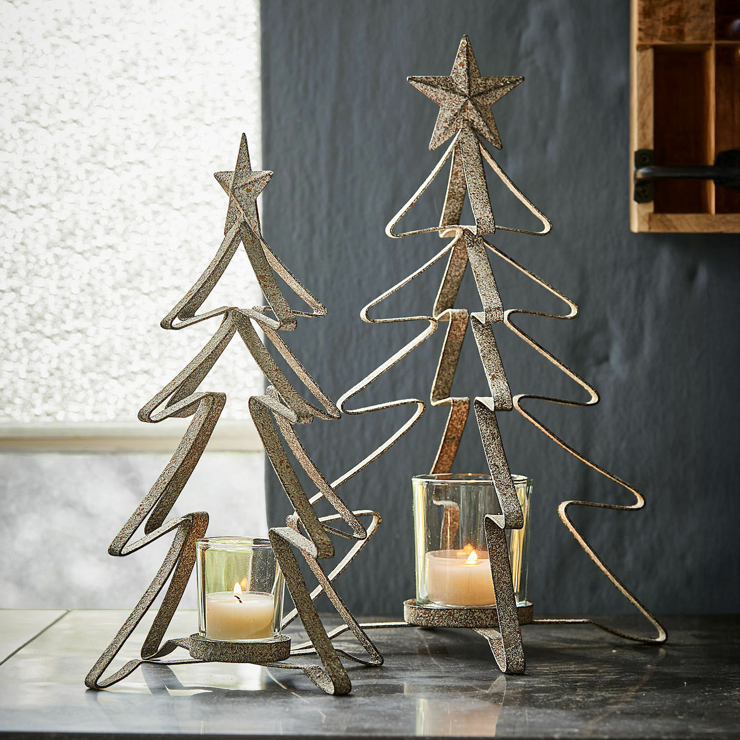 Coppia di portalumini Thalira