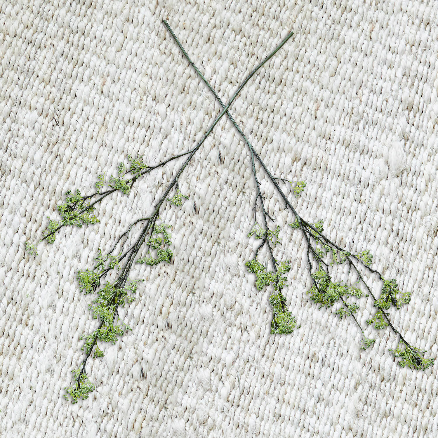 Coppia di fiori decorativi Mormant