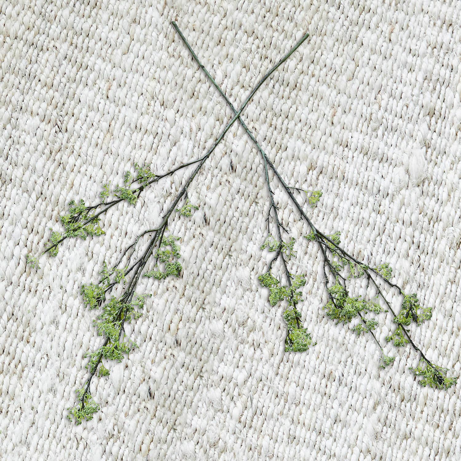 Coppia di fiori decorativi Mormant