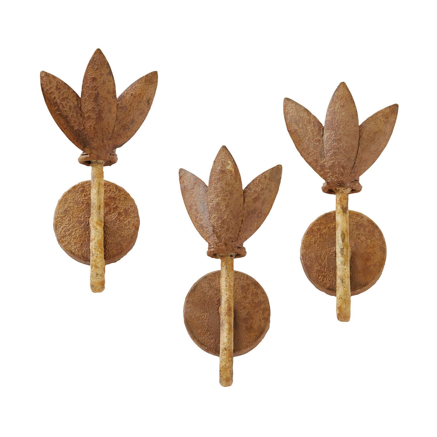 Set di 3 portacandele da parete Cressivaux