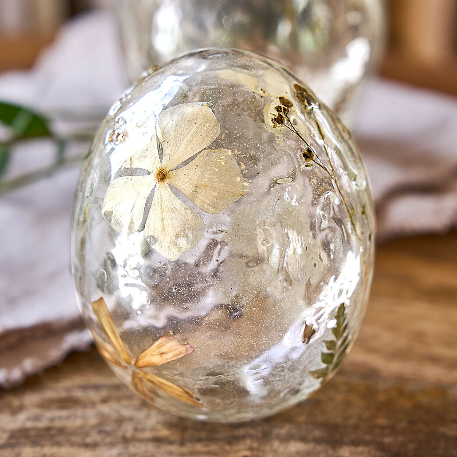 Coppia di uova decorative Coudrisse