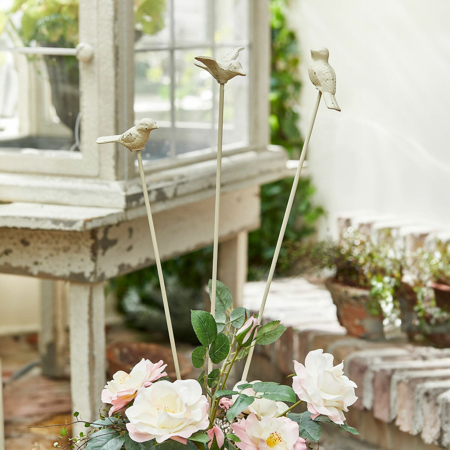 Set di 3 decorazioni da giardino con picchetto Colaire