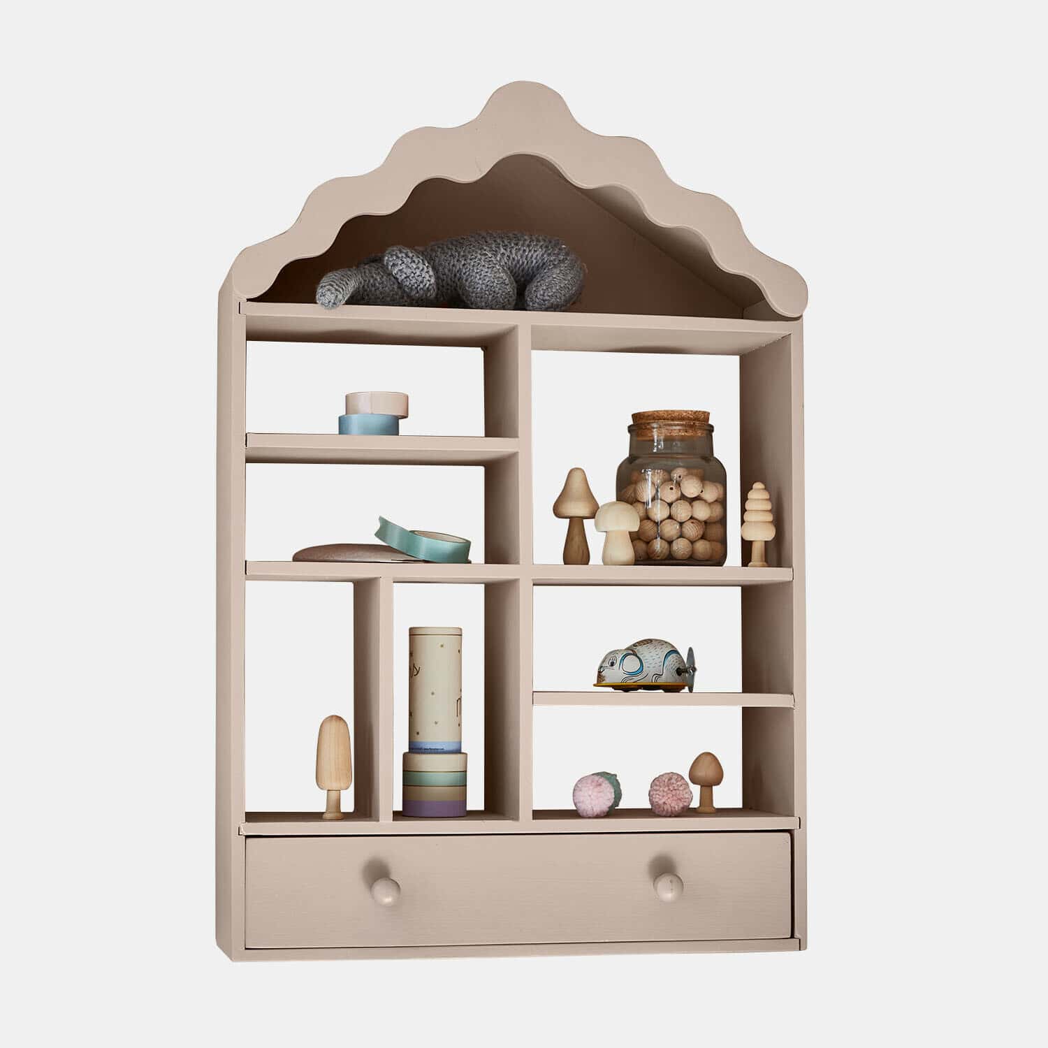 Scaffale da parete per bambini Minnora