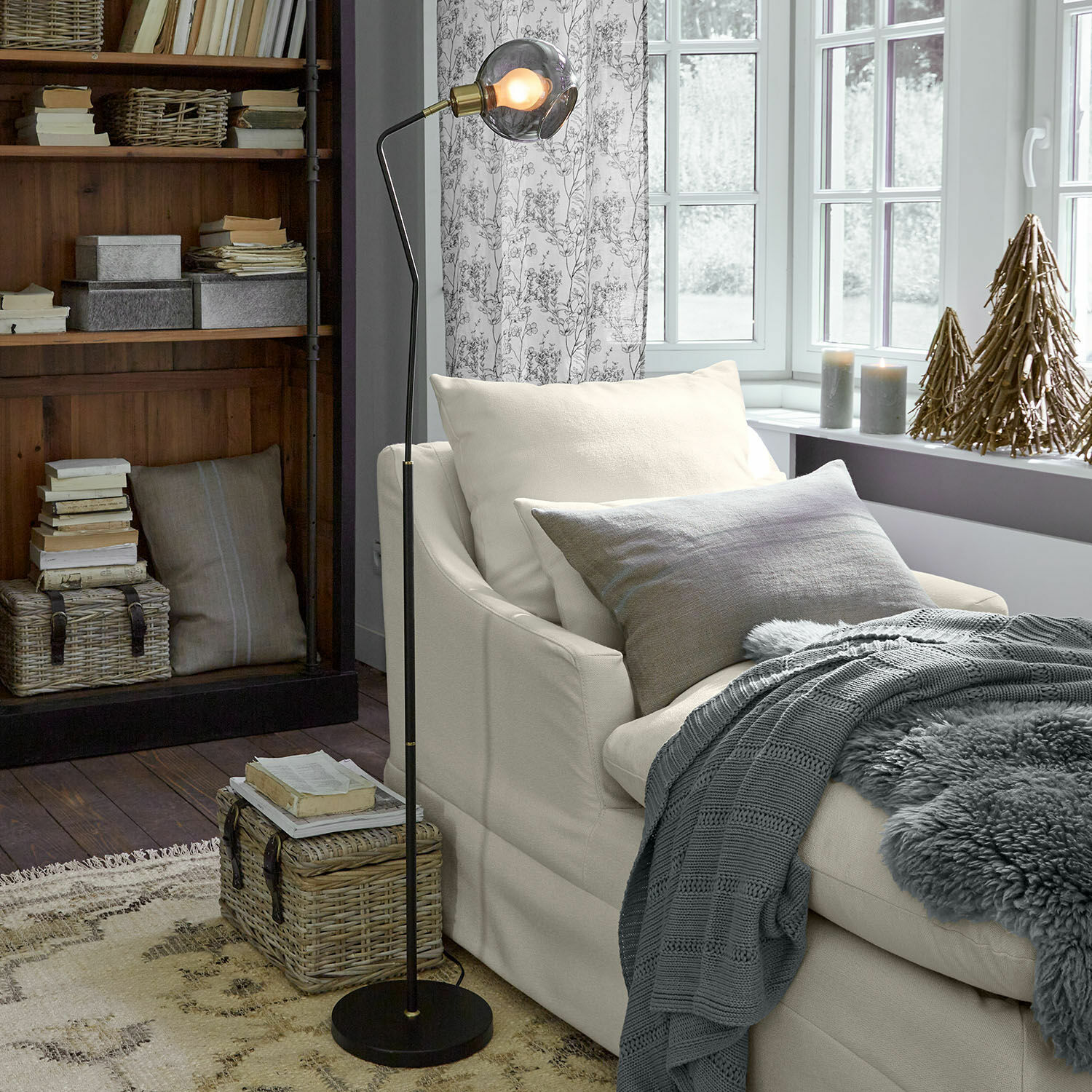 Lampada a stelo Brontille