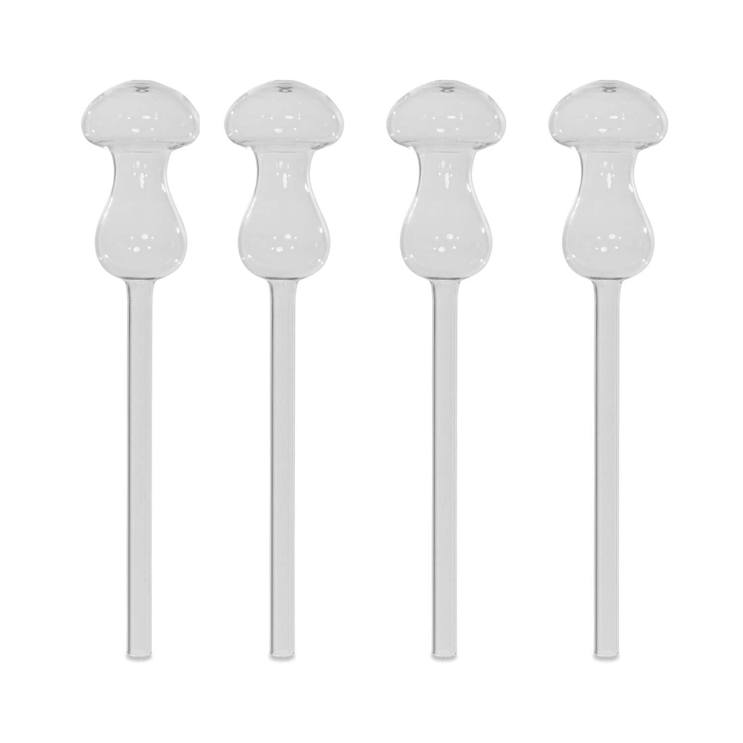 Set di 4 gocciolatori a forma di fungo Suri