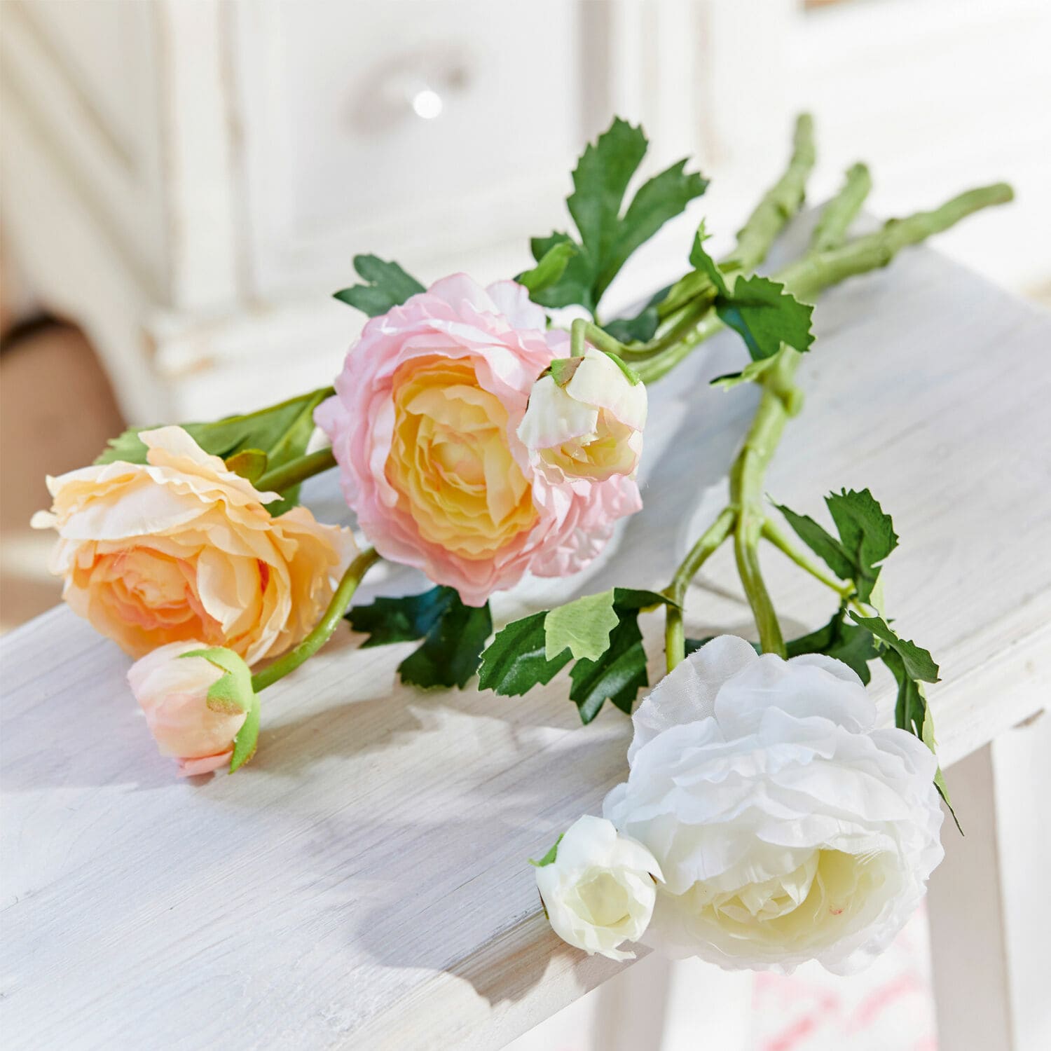 Set di 3 fiori decorativi Lahib