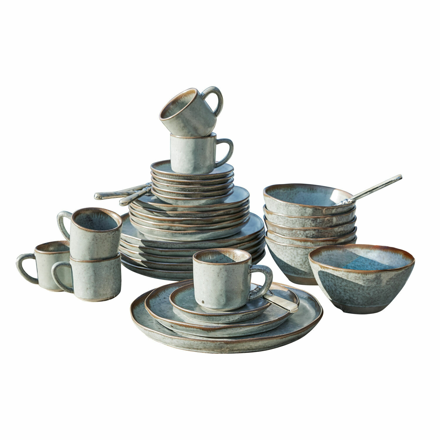 Set di 30 stoviglie Biarré