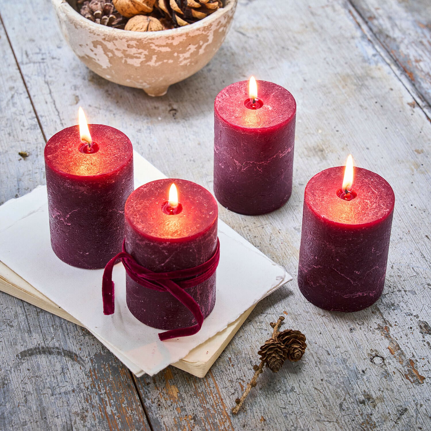 Set di 4 candele Virrans Set di 4 candele Virrans