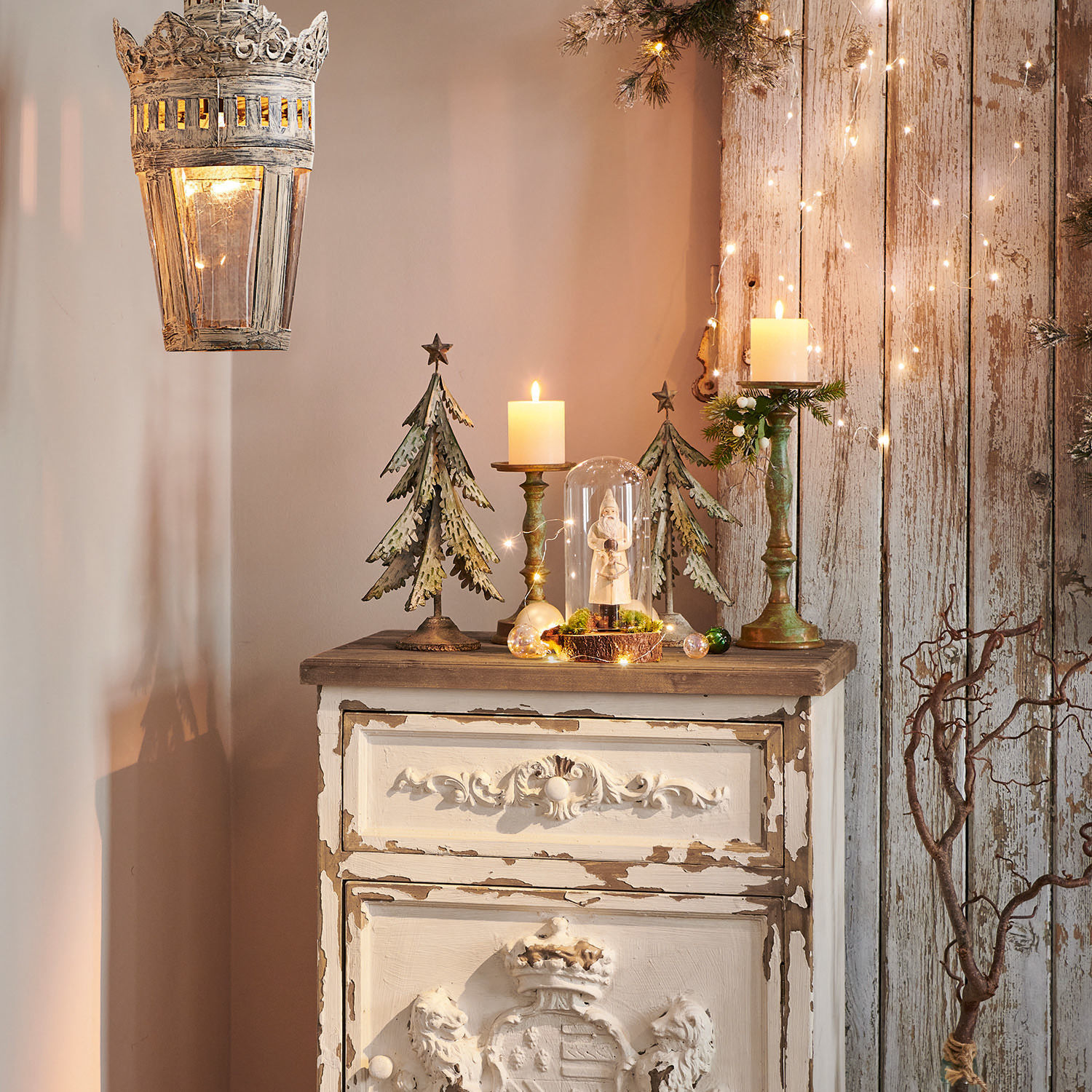 Coppia di alberelli decorativi Cour