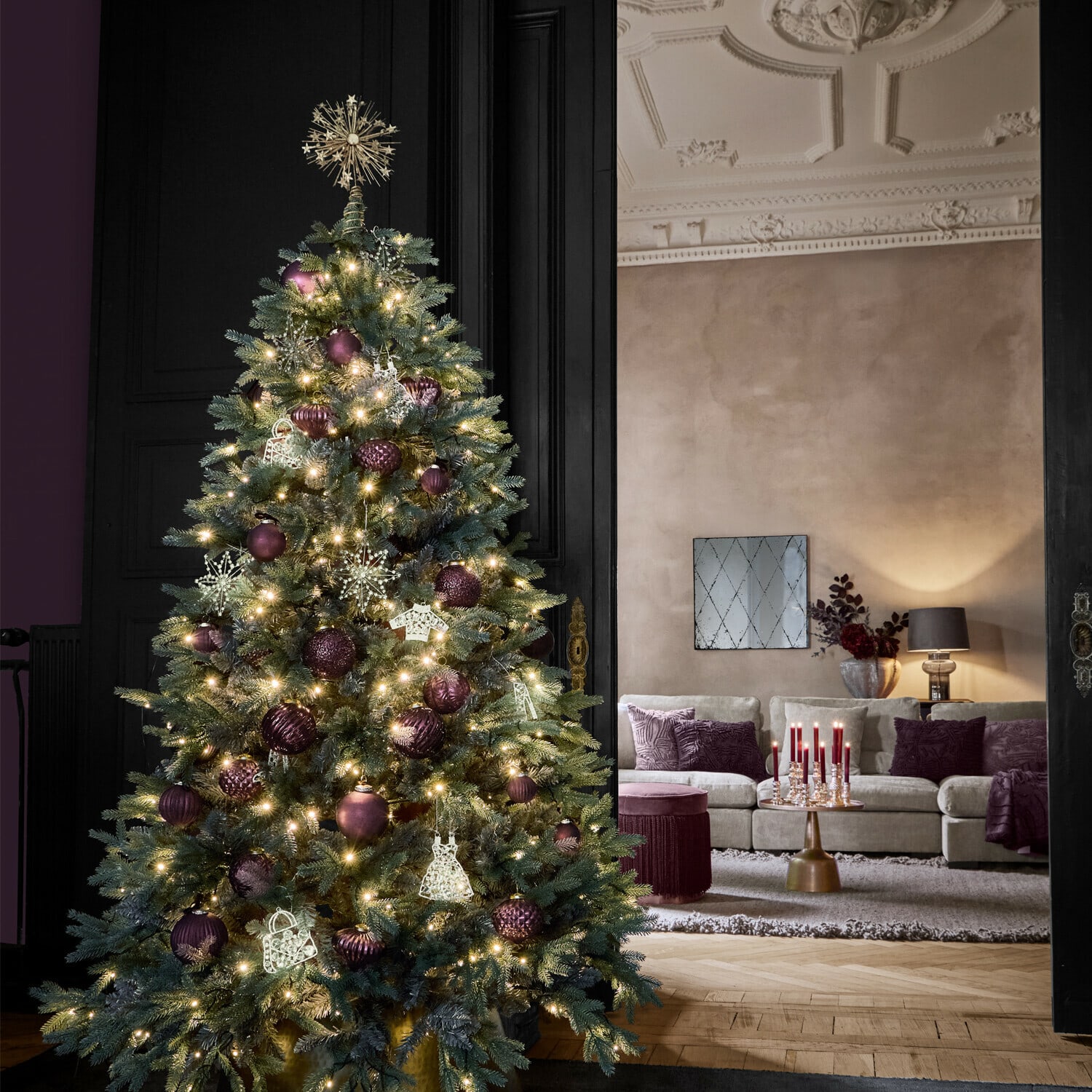Puntale per albero di Natale Brillane